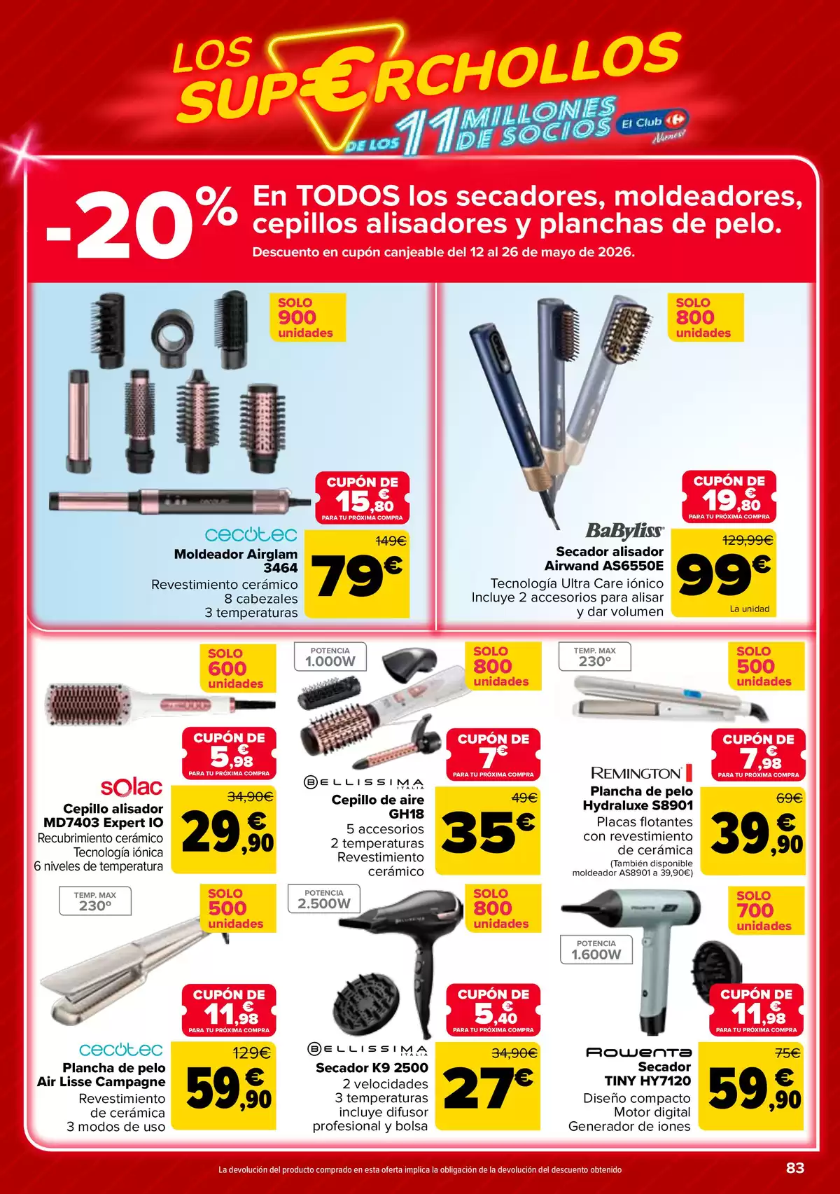 Offres Carrefour Espagne de 23 avril à 11 mai 2026 3x2 + BONNES AFFAIRES - Carrefour - Espagne - 23 avril 2026 – 11 mai 2026 - Page 82