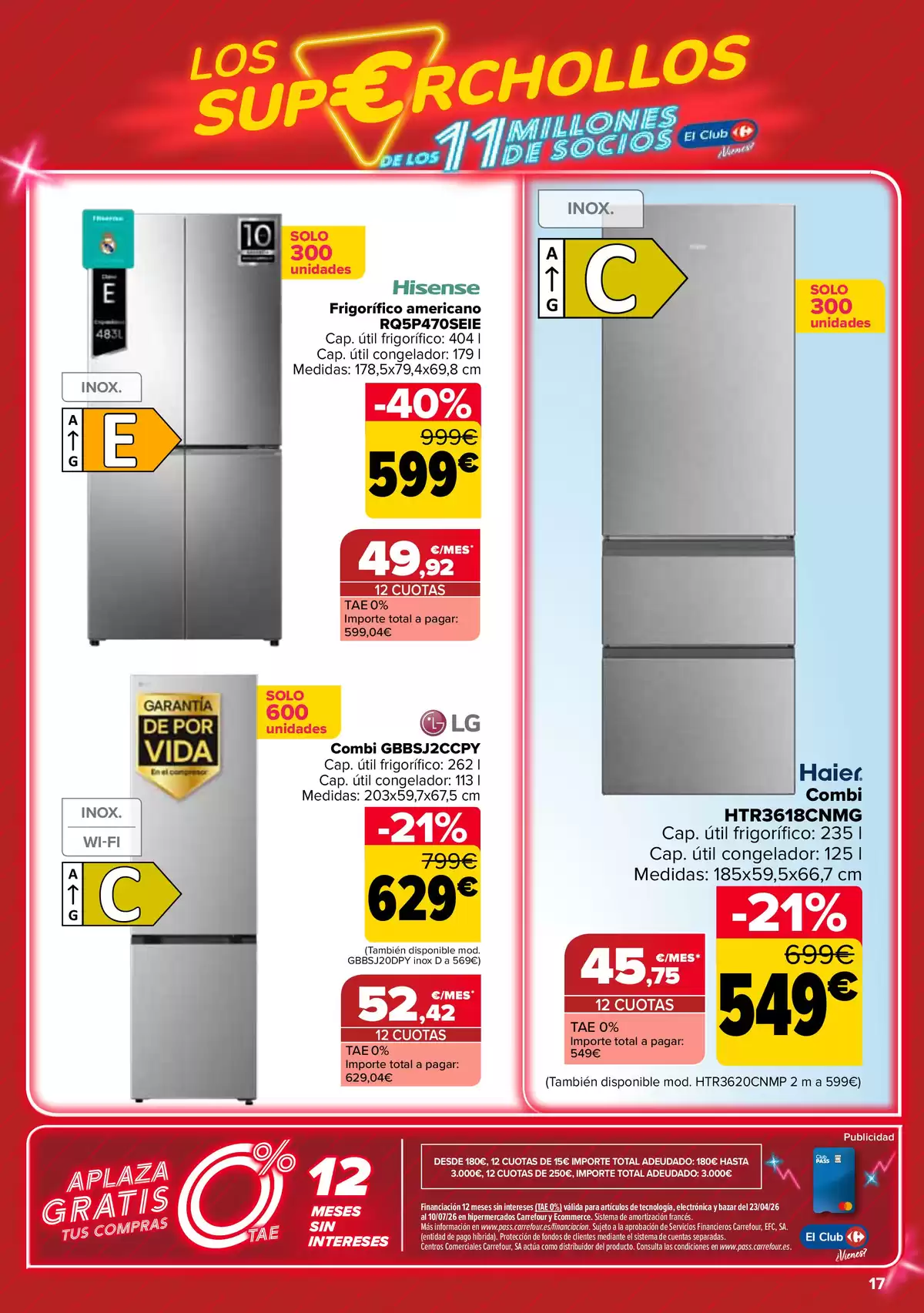 Offres Carrefour Espagne de 23 avril à 11 mai 2026 Offres Super Chollos - Carrefour - Espagne - 23 avril 2026 – 11 mai 2026 - Page 17