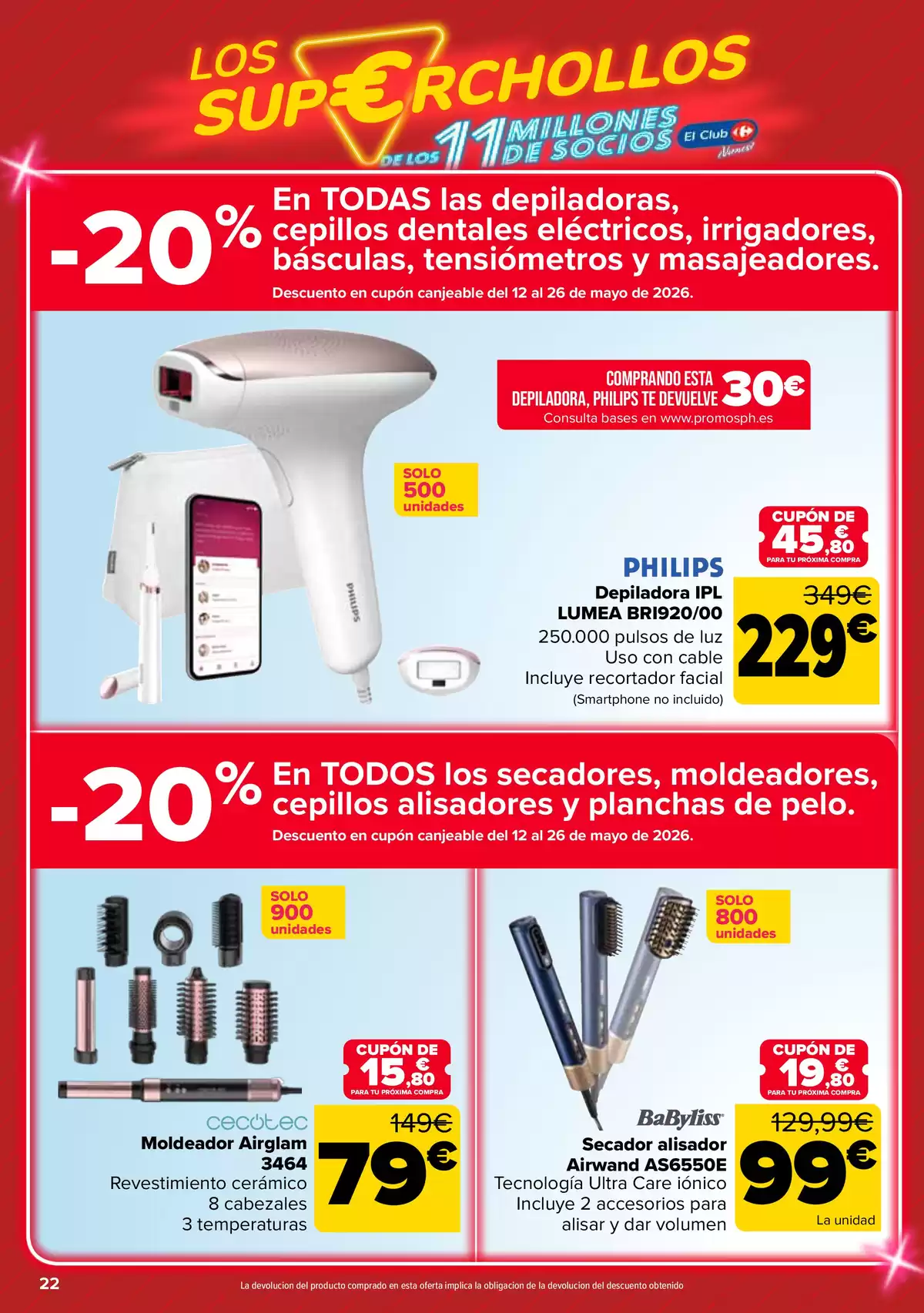 Offres Carrefour Espagne de 23 avril à 11 mai 2026 Offres Super Chollos - Carrefour - Espagne - 23 avril 2026 – 11 mai 2026 - Page 22