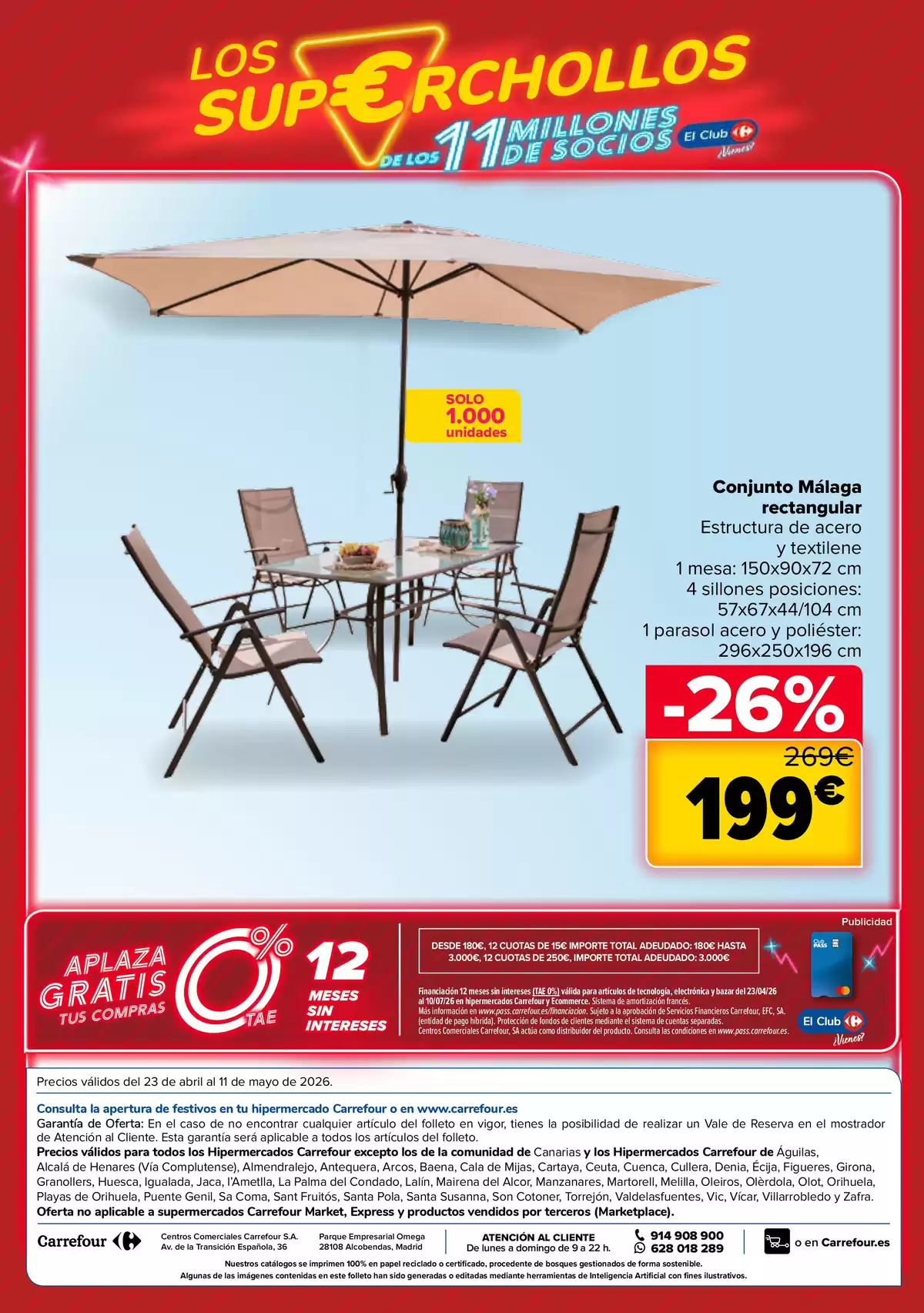 Offres Carrefour Espagne de 23 avril à 11 mai 2026 Offres Super Chollos - Carrefour - Espagne - 23 avril 2026 – 11 mai 2026 - Page 37