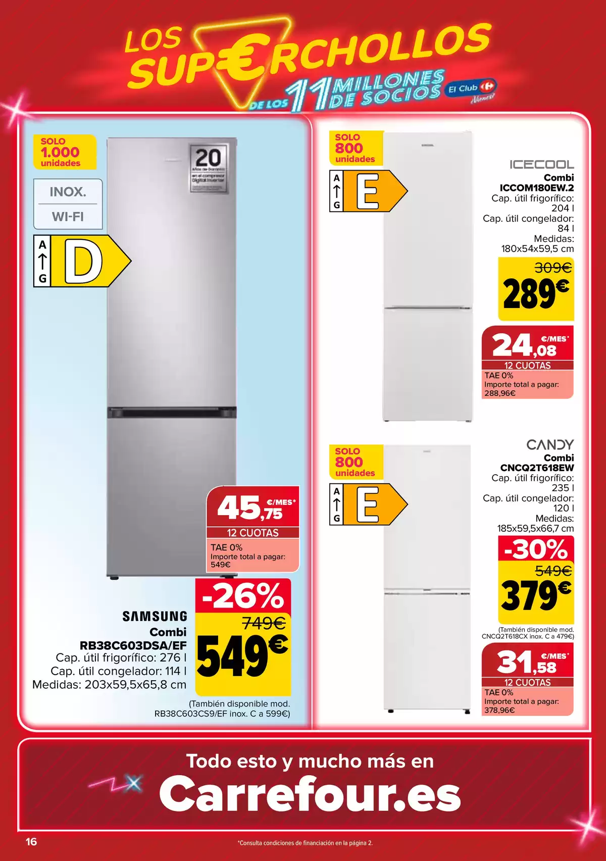 Offres Carrefour Espagne de 23 avril à 11 mai 2026 Offres Super Chollos - Carrefour - Espagne - 23 avril 2026 – 11 mai 2026 - Page 16