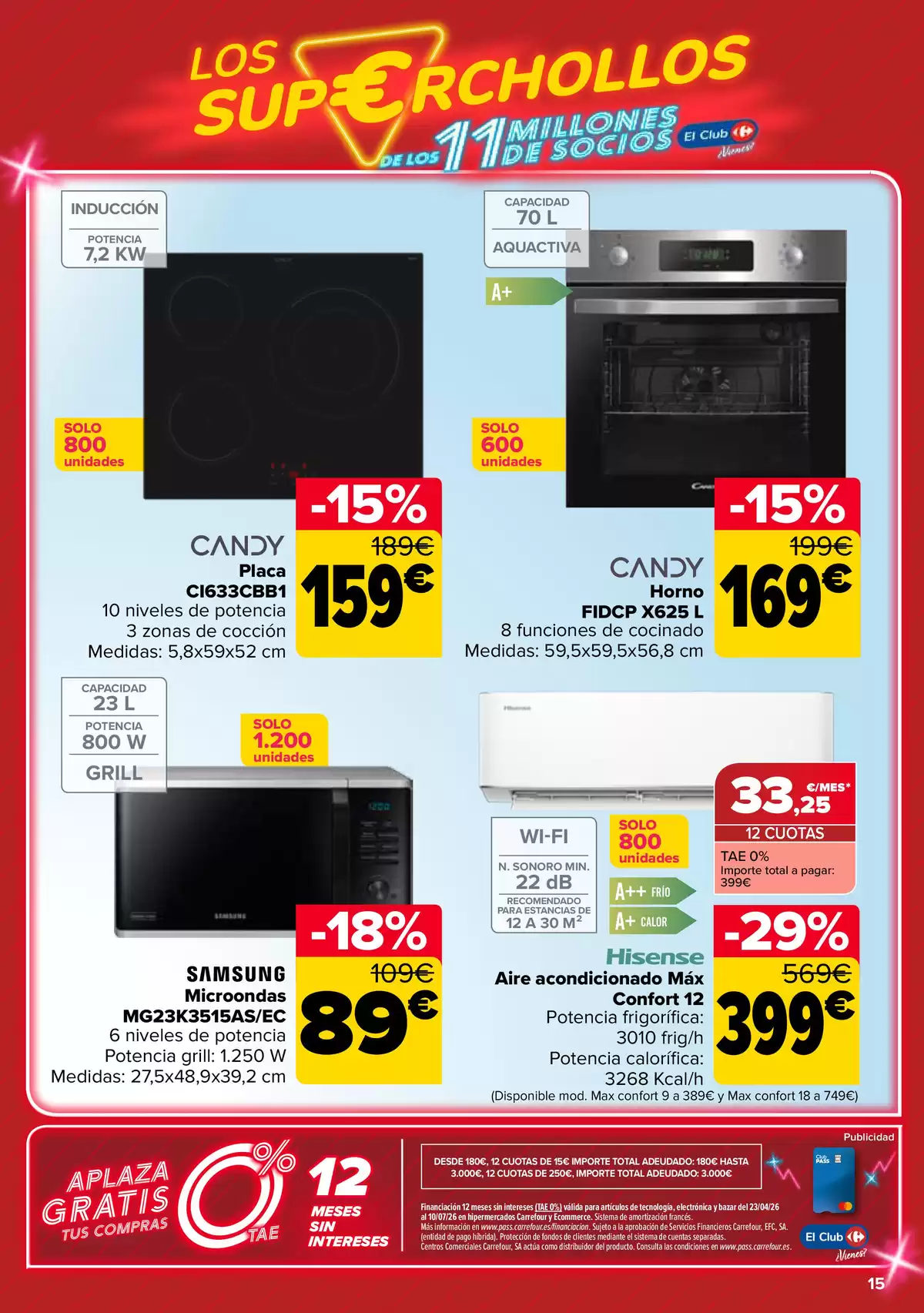 Offres Carrefour Espagne de 23 avril à 11 mai 2026 Offres Super Chollos - Carrefour - Espagne - 23 avril 2026 – 11 mai 2026 - Page 15
