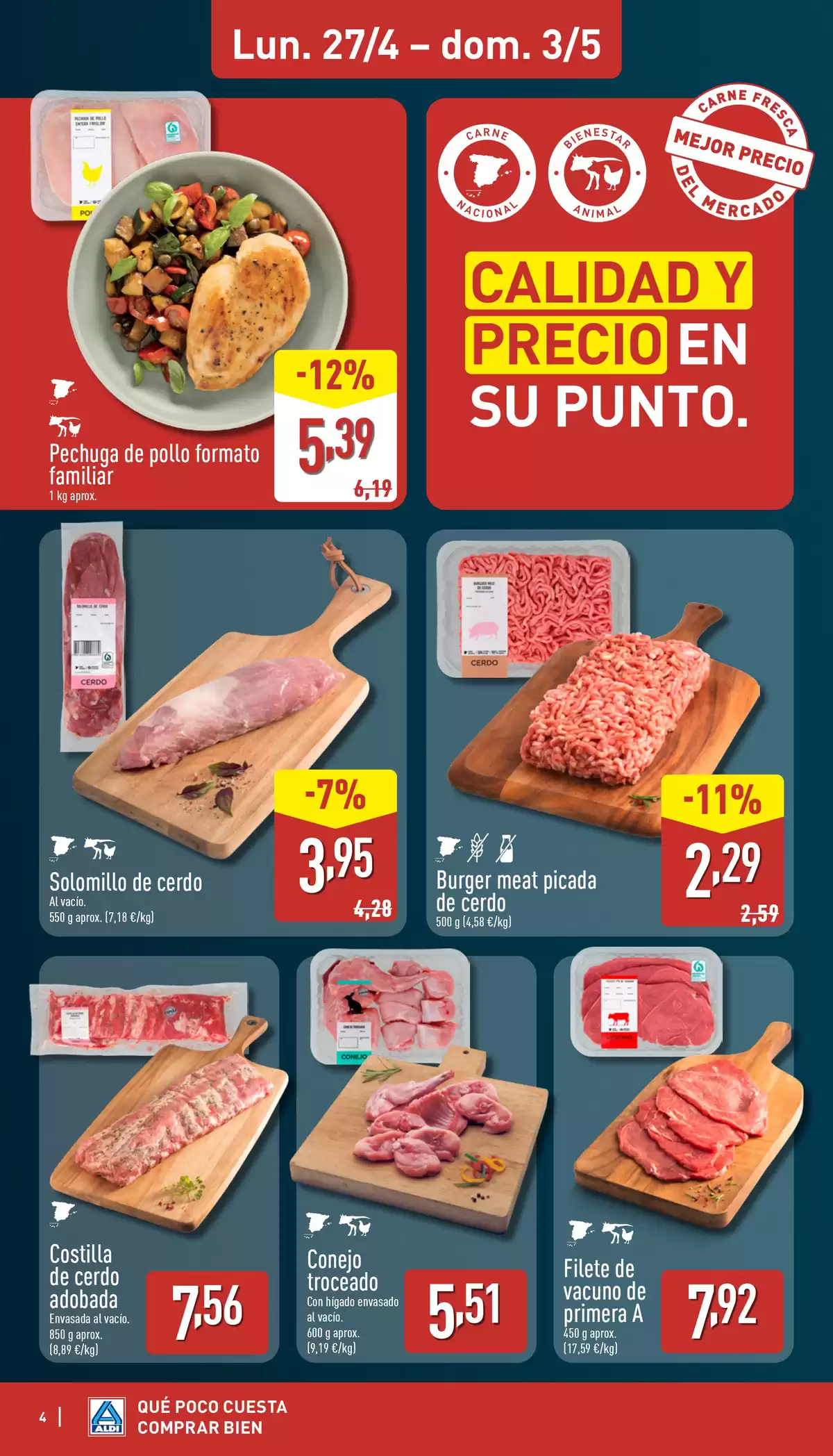 Offres ALDI Espagne de 27 avril à 3 mai 2026 Comme il coûte peu d'acheter bien ! - ALDI - Espagne - 27 avril 2026 – 3 mai 2026 - Page 4