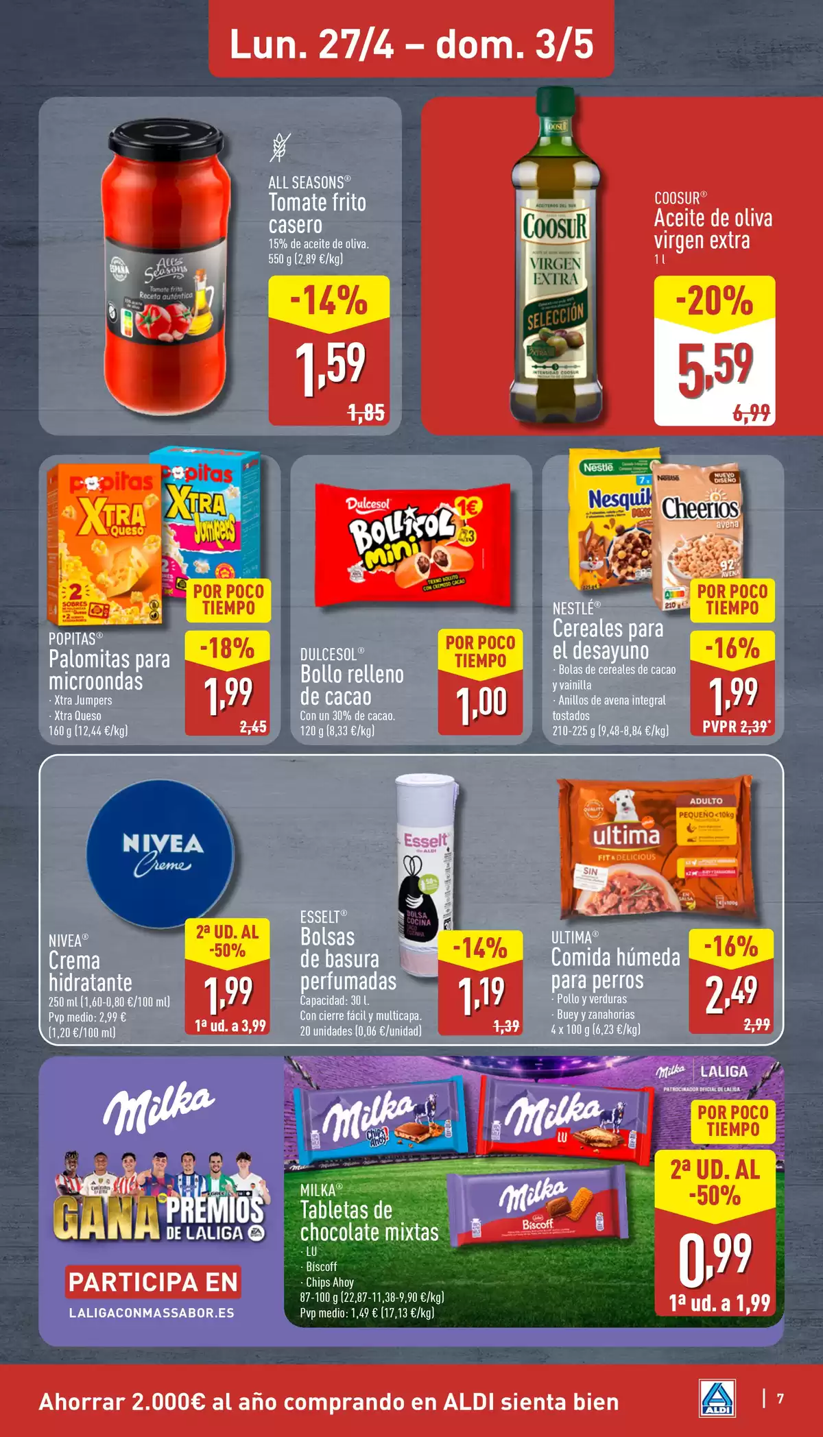 Offres ALDI Espagne de 27 avril à 3 mai 2026 Comme il coûte peu d'acheter bien ! - ALDI - Espagne - 27 avril 2026 – 3 mai 2026 - Page 7