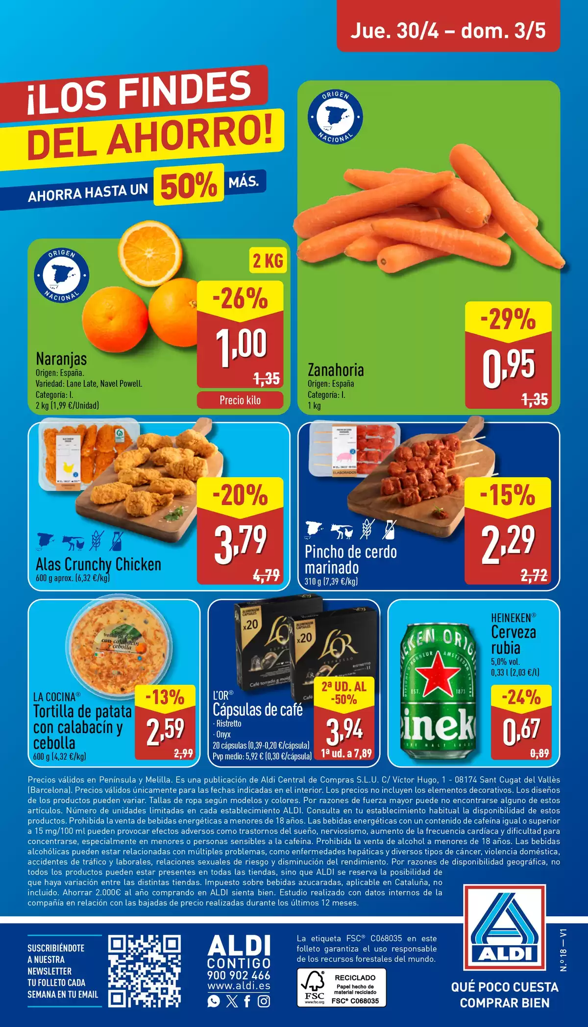 Offres ALDI Espagne de 27 avril à 3 mai 2026 Comme il coûte peu d'acheter bien ! - ALDI - Espagne - 27 avril 2026 – 3 mai 2026 - Page 24