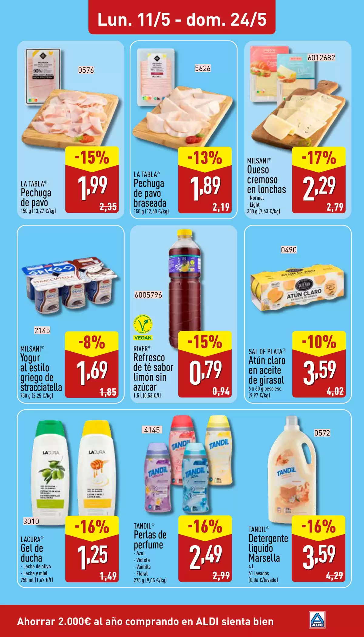 Offres ALDI Espagne de 11 à 25 mai 2026 Chez Aldi, vous payez moins et économisez beaucoup plus - ALDI - Espagne - 11 mai 2026 – 25 mai 2026 - Page 4