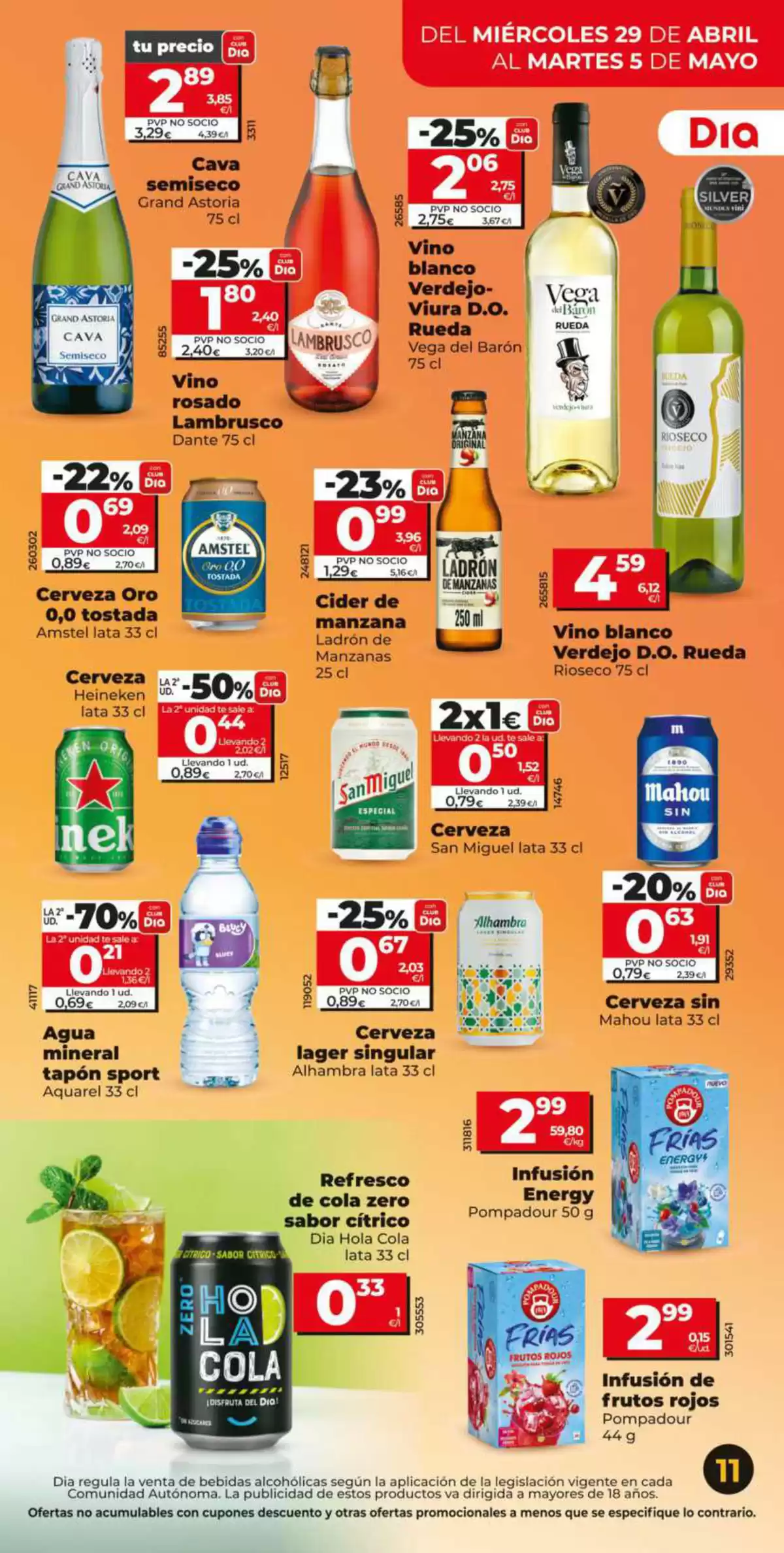 Ofertas de Dia España de 29 abril a 5 mayo 2026 Gran apertura Dia del 29 - Dia - España - 29 abril 2026 – 5 mayo 2026 - Página 11