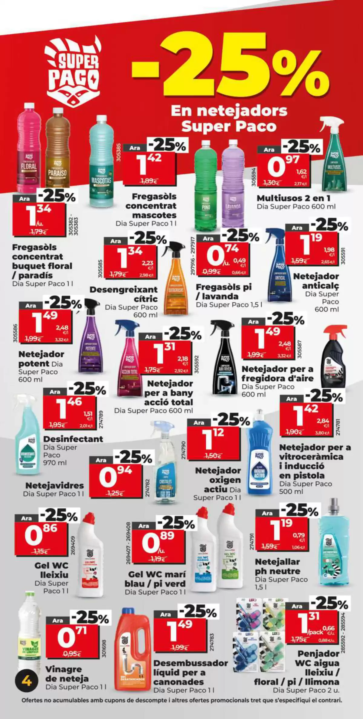 Offres Dia Espagne de 29 avril à 5 mai 2026 Grosse vente pour de grosses économies - Dia - Espagne - 29 avril 2026 – 5 mai 2026 - Page 4