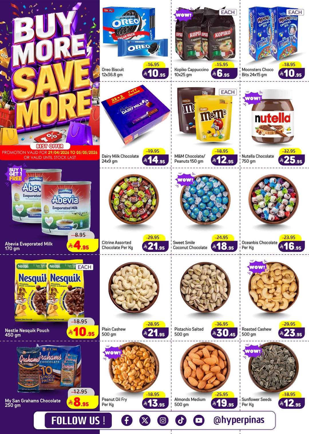 Pinas Supermarket offers in Riyadh, Albtha from 12 to 18 Dhuʻl-Qiʻdah 1447 AH (29 April – 5 May 2026) Buy more, save more - Pinas Supermarket - Saudi Arabia - 29 April 2026 – 5 May 2026 - Page 6
