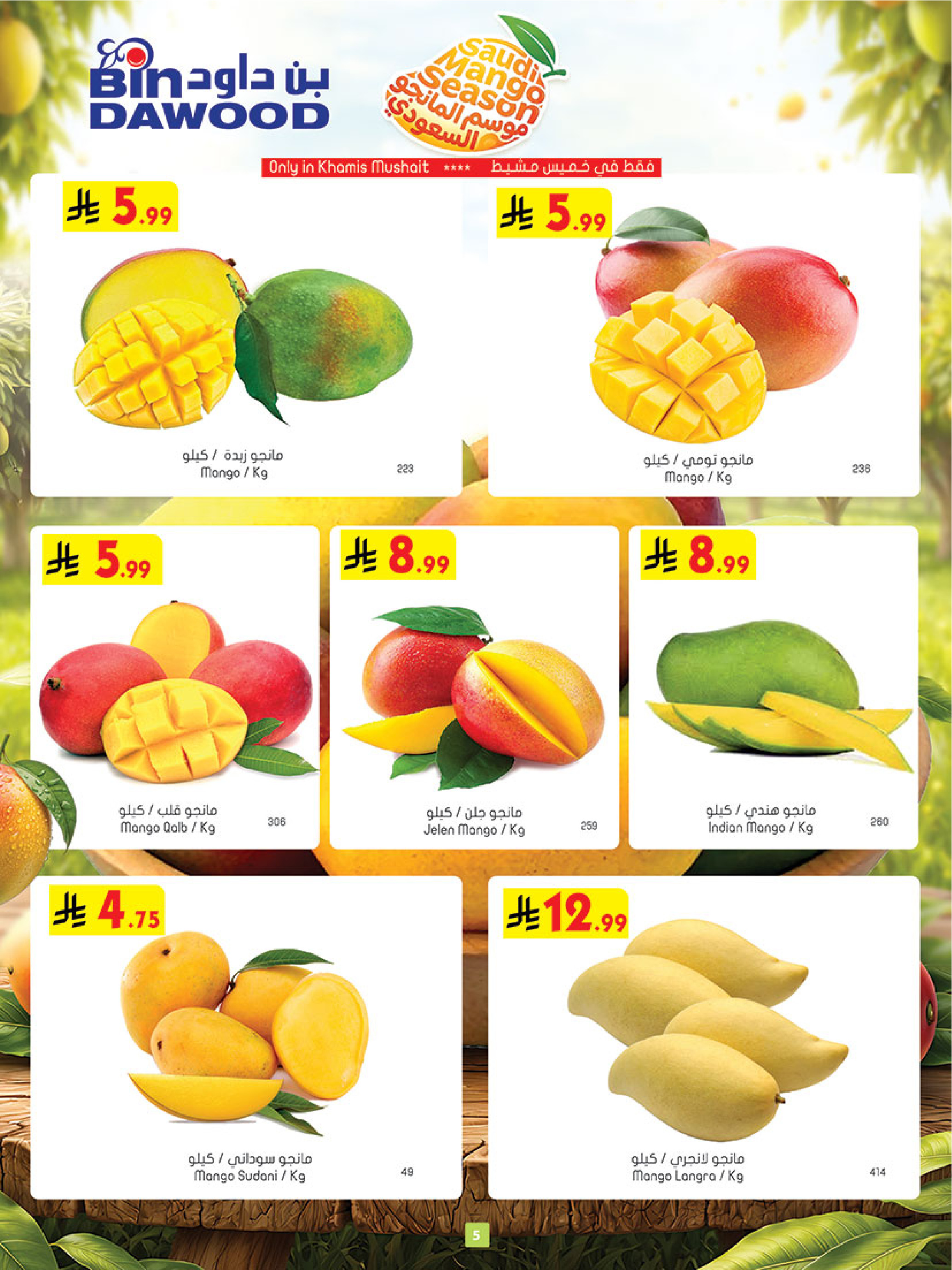 عروض بن داود بفرع خميس مشيط من ١٢ حتى ١٨ ذو القعدة ١٤٤٧ هـ (٢٩ أبريل إلى ٥ مايو ٢٠٢٦) أقوي العروض - بن داود - السعودية - 29 ابريل 2026 – 5 مايو 2026 - صفحة 5