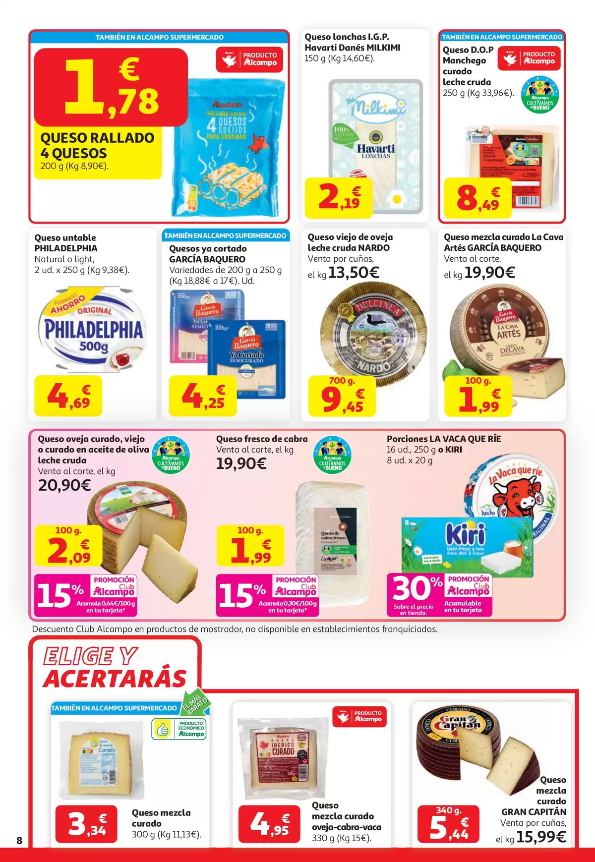 Ofertas de Alcampo Hipermercados España de 21 abril a 4 mayo 2026 Sales ganando - Alcampo - España - 21 abril 2026 – 4 mayo 2026 - Página 8