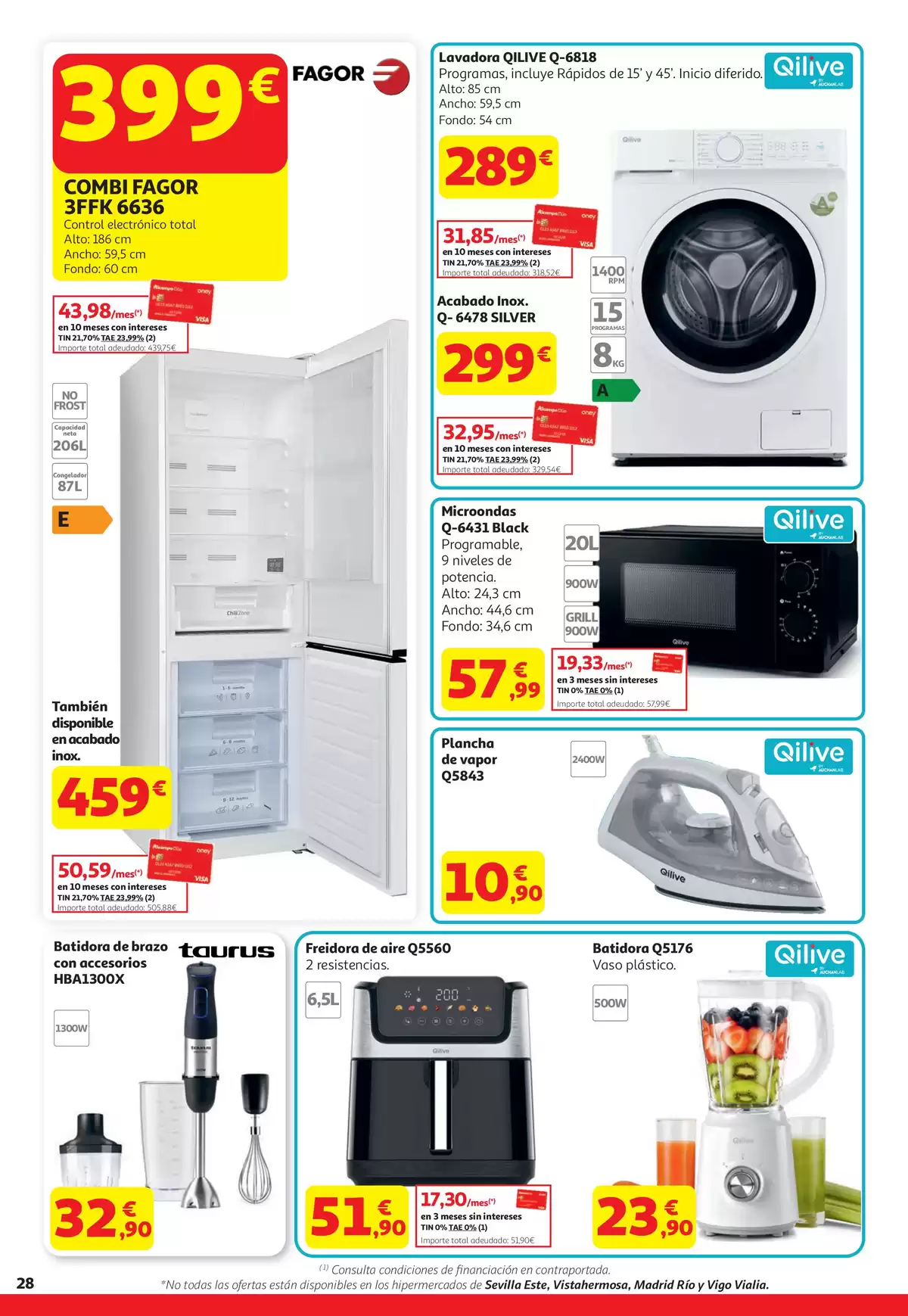 Ofertas de Alcampo Hipermercados España de 21 abril a 4 mayo 2026 Sales ganando - Alcampo - España - 21 abril 2026 – 4 mayo 2026 - Página 28