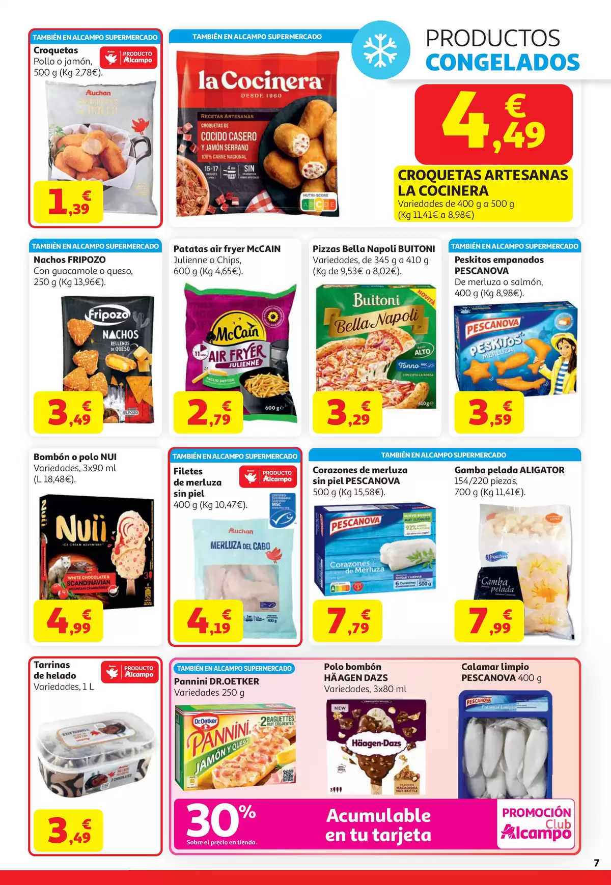 Ofertas de Alcampo Hipermercados España de 21 abril a 4 mayo 2026 Sales ganando - Alcampo - España - 21 abril 2026 – 4 mayo 2026 - Página 7
