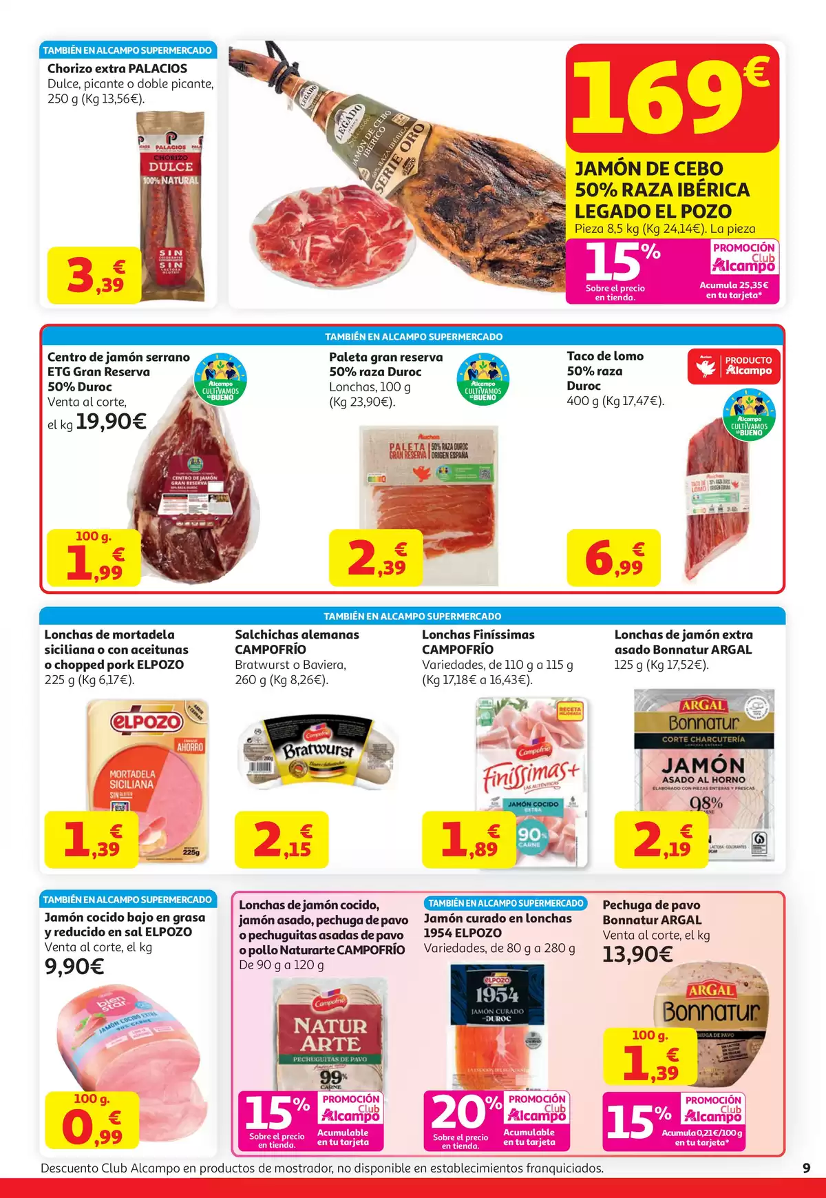 Ofertas de Alcampo Hipermercados España de 21 abril a 4 mayo 2026 Sales ganando - Alcampo - España - 21 abril 2026 – 4 mayo 2026 - Página 9