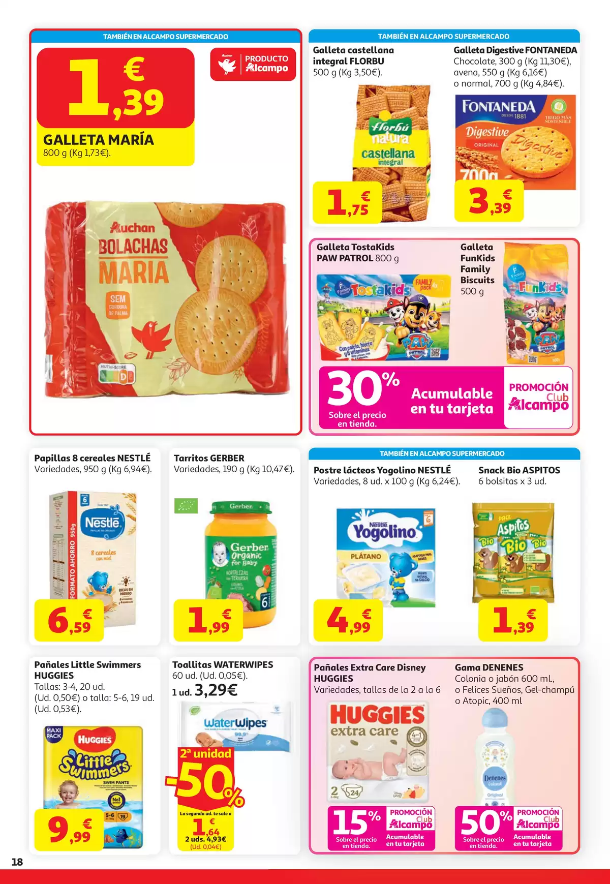 Ofertas de Alcampo Hipermercados España de 21 abril a 4 mayo 2026 Sales ganando - Alcampo - España - 21 abril 2026 – 4 mayo 2026 - Página 18
