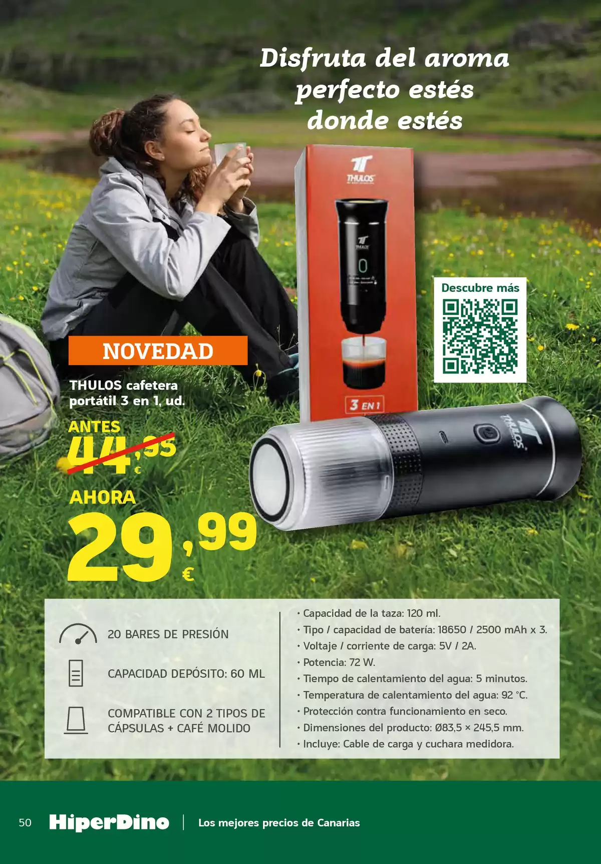Offres HiperDino Espagne de 23 avril à 7 mai 2026 VŒU EXAUCÉ - HiperDino - Espagne - 23 avril 2026 – 7 mai 2026 - Page 50