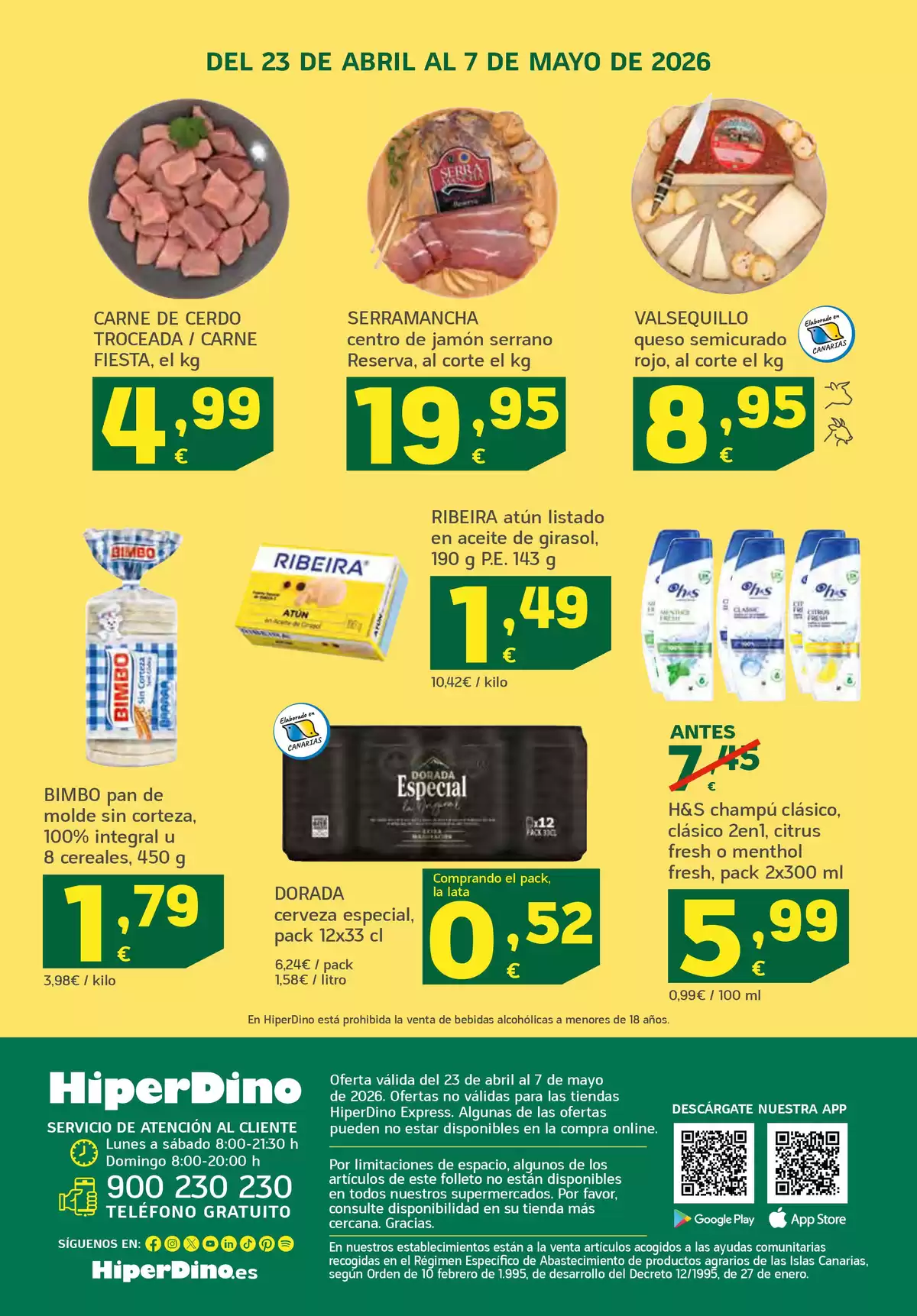 Offres HiperDino Espagne de 23 avril à 7 mai 2026 VŒU EXAUCÉ - HiperDino - Espagne - 23 avril 2026 – 7 mai 2026 - Page 52