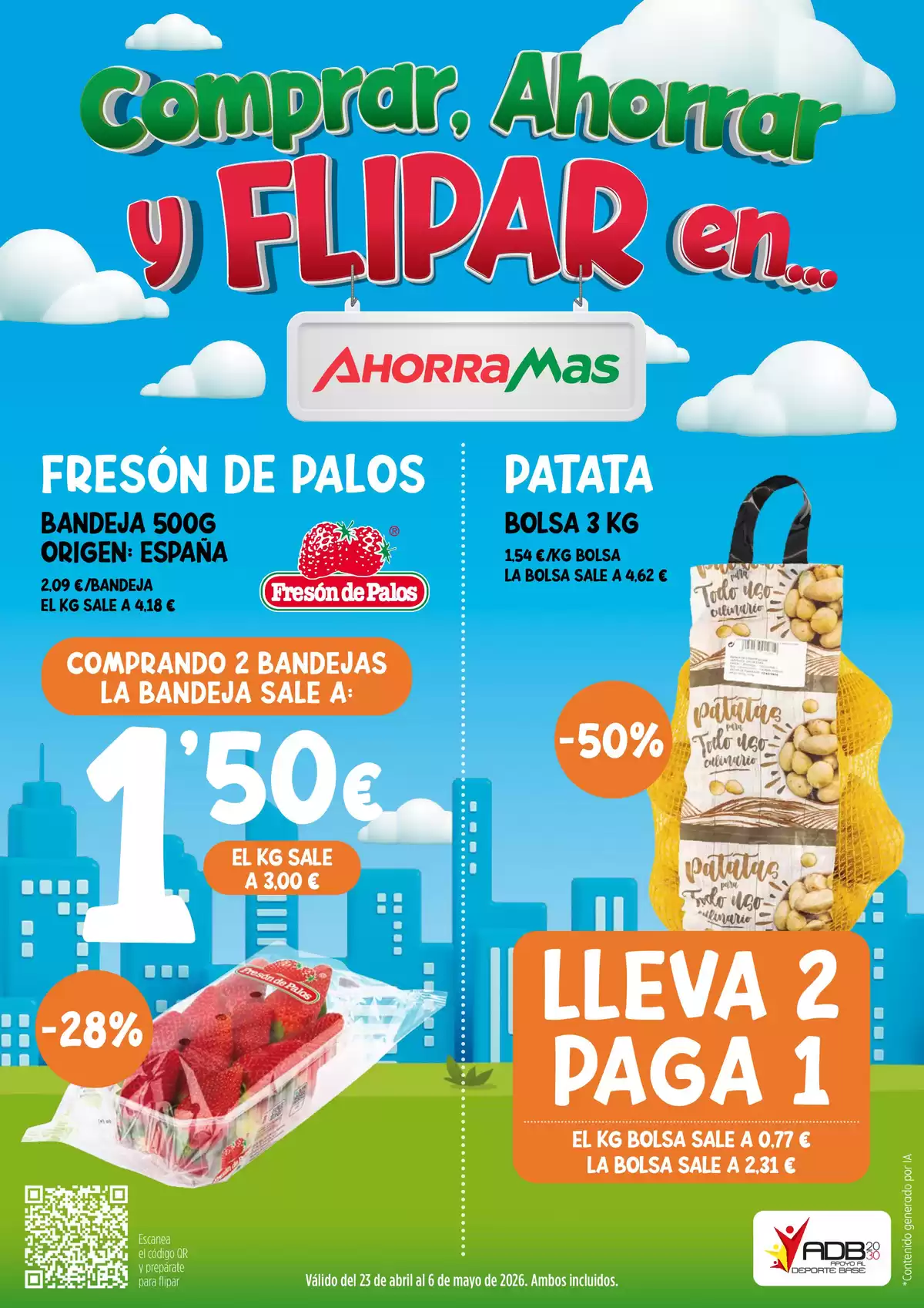 Offres Ahorramas Espagne de 23 avril à 6 mai 2026 Magasinez, économisez et partez - Page 1