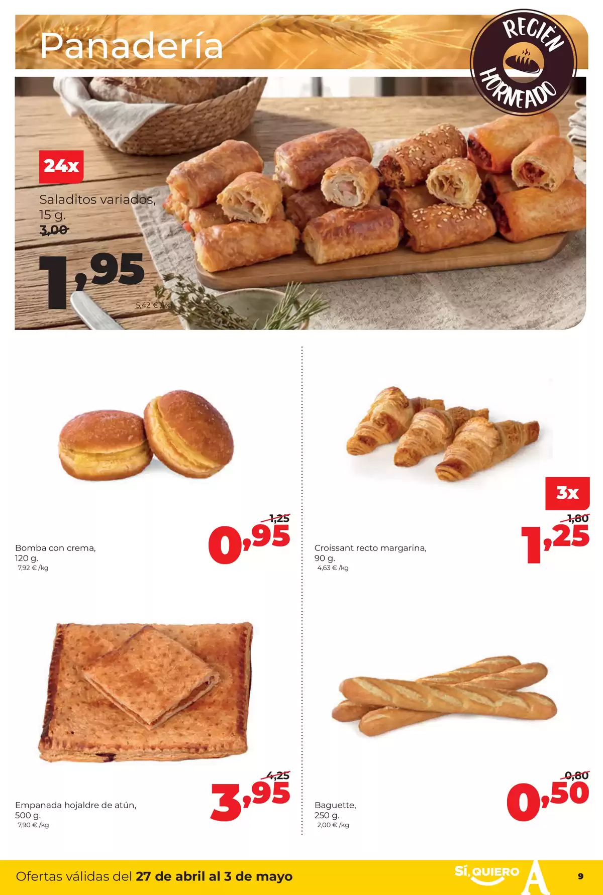 Ofertas de ‎Alimerka Supermercados‎ España de 27 abril a 3 mayo 2026 ofertas semanales - ‎Alimerka Supermercados‎ - España - 27 abril 2026 – 3 mayo 2026 - Página 9
