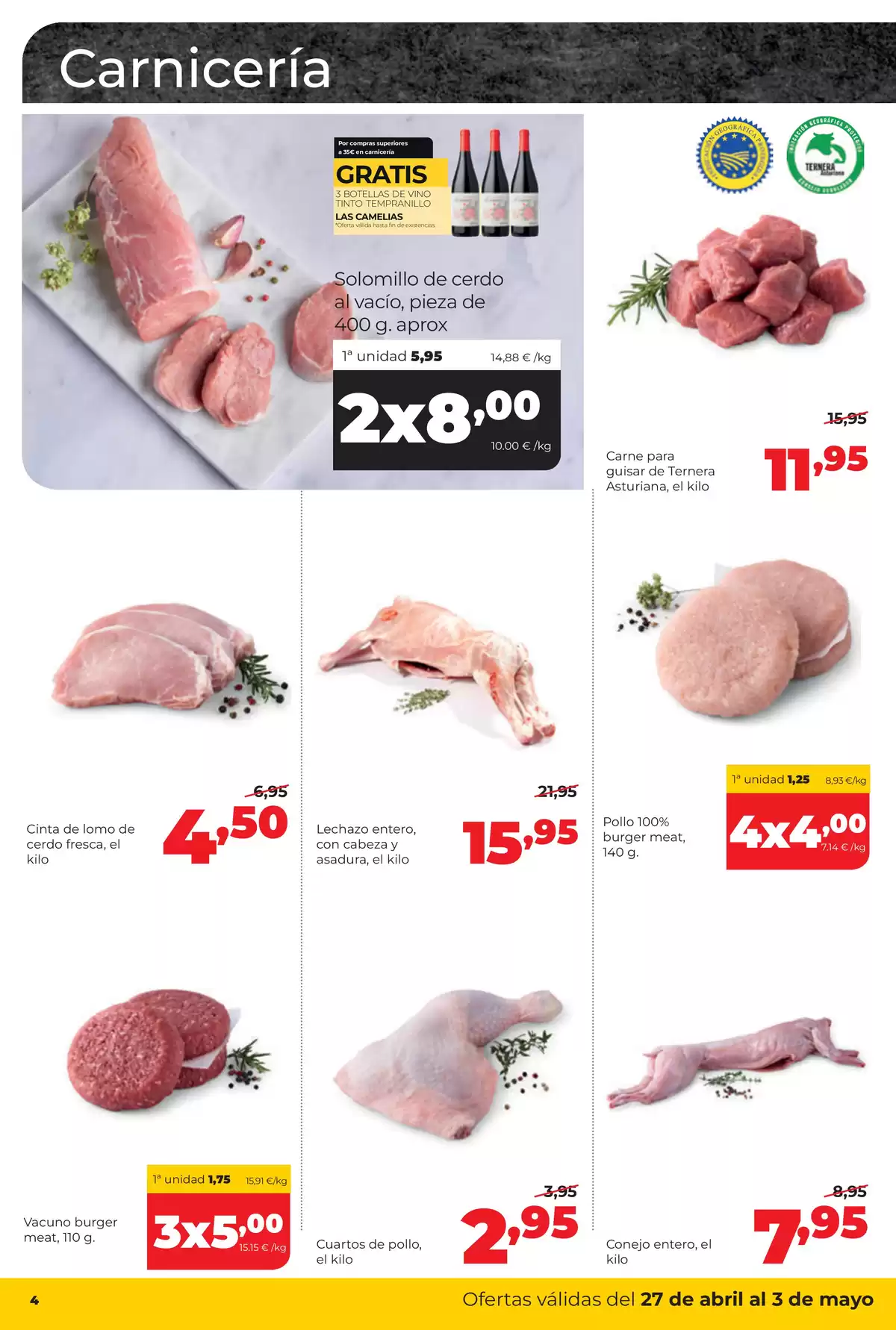 Ofertas de ‎Alimerka Supermercados‎ España de 27 abril a 3 mayo 2026 ofertas semanales - ‎Alimerka Supermercados‎ - España - 27 abril 2026 – 3 mayo 2026 - Página 4