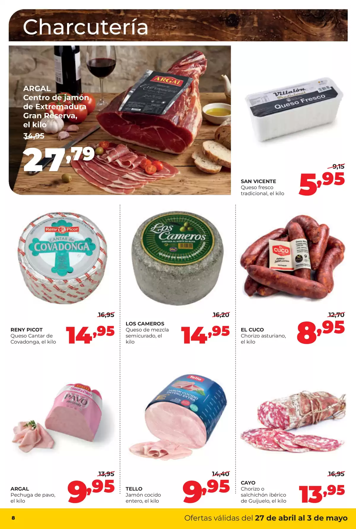 Ofertas de ‎Alimerka Supermercados‎ España de 27 abril a 3 mayo 2026 ofertas semanales - ‎Alimerka Supermercados‎ - España - 27 abril 2026 – 3 mayo 2026 - Página 8