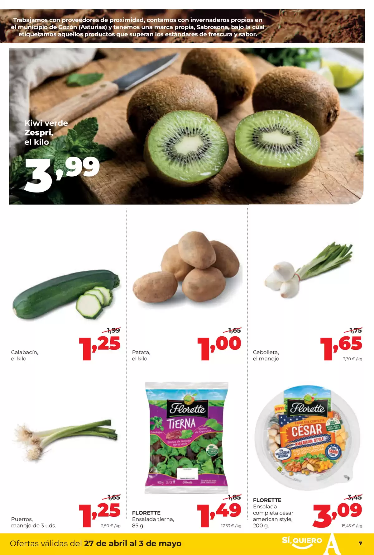 Ofertas de ‎Alimerka Supermercados‎ España de 27 abril a 3 mayo 2026 ofertas semanales - ‎Alimerka Supermercados‎ - España - 27 abril 2026 – 3 mayo 2026 - Página 7