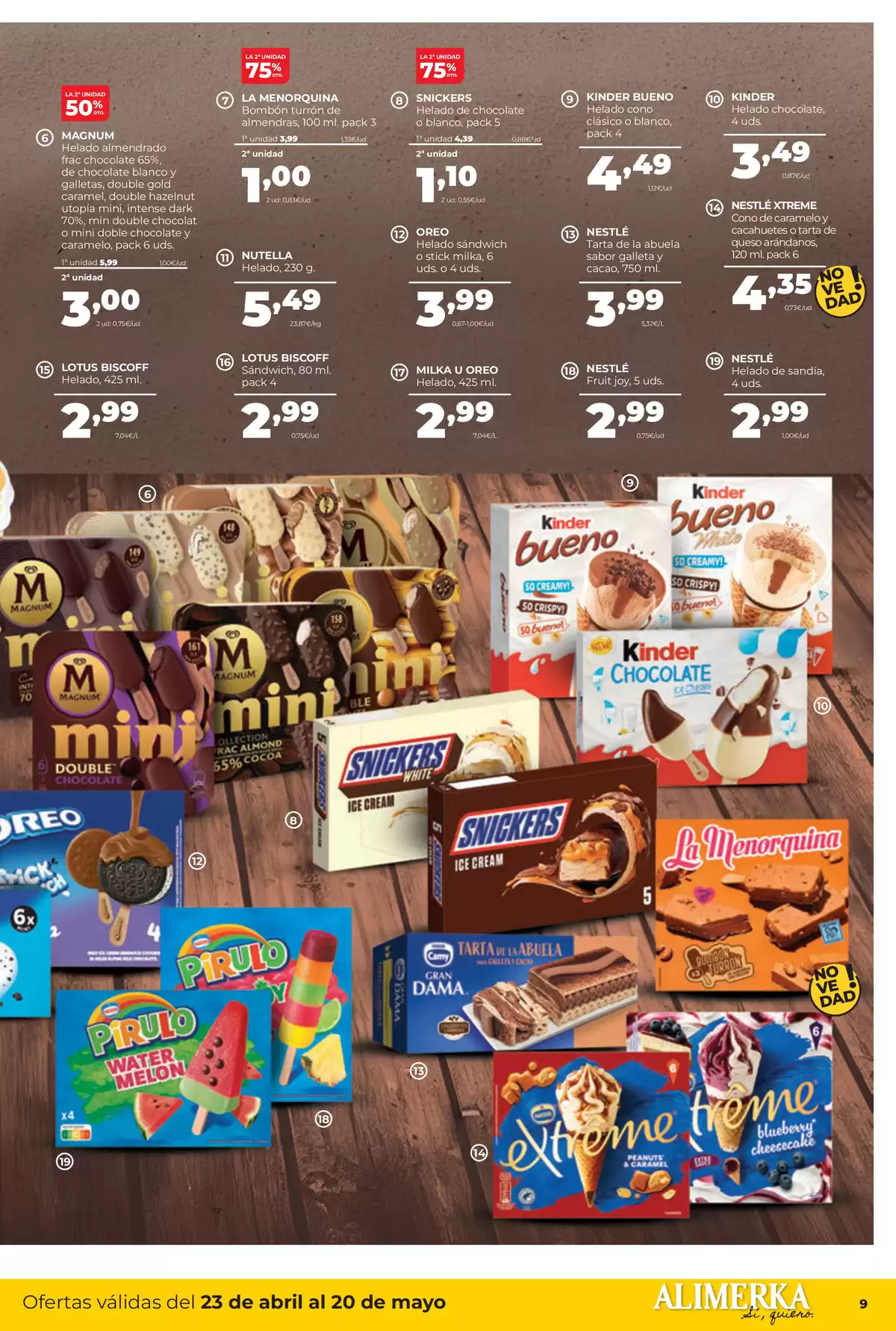 Offres ‎Supermarchés Alimerka‎ Espagne de 23 avril à 20 mai 2026 Catalogue d'offres mensuelles - ‎Supermarchés Alimerka‎ - Espagne - 23 avril 2026 – 20 mai 2026 - Page 11