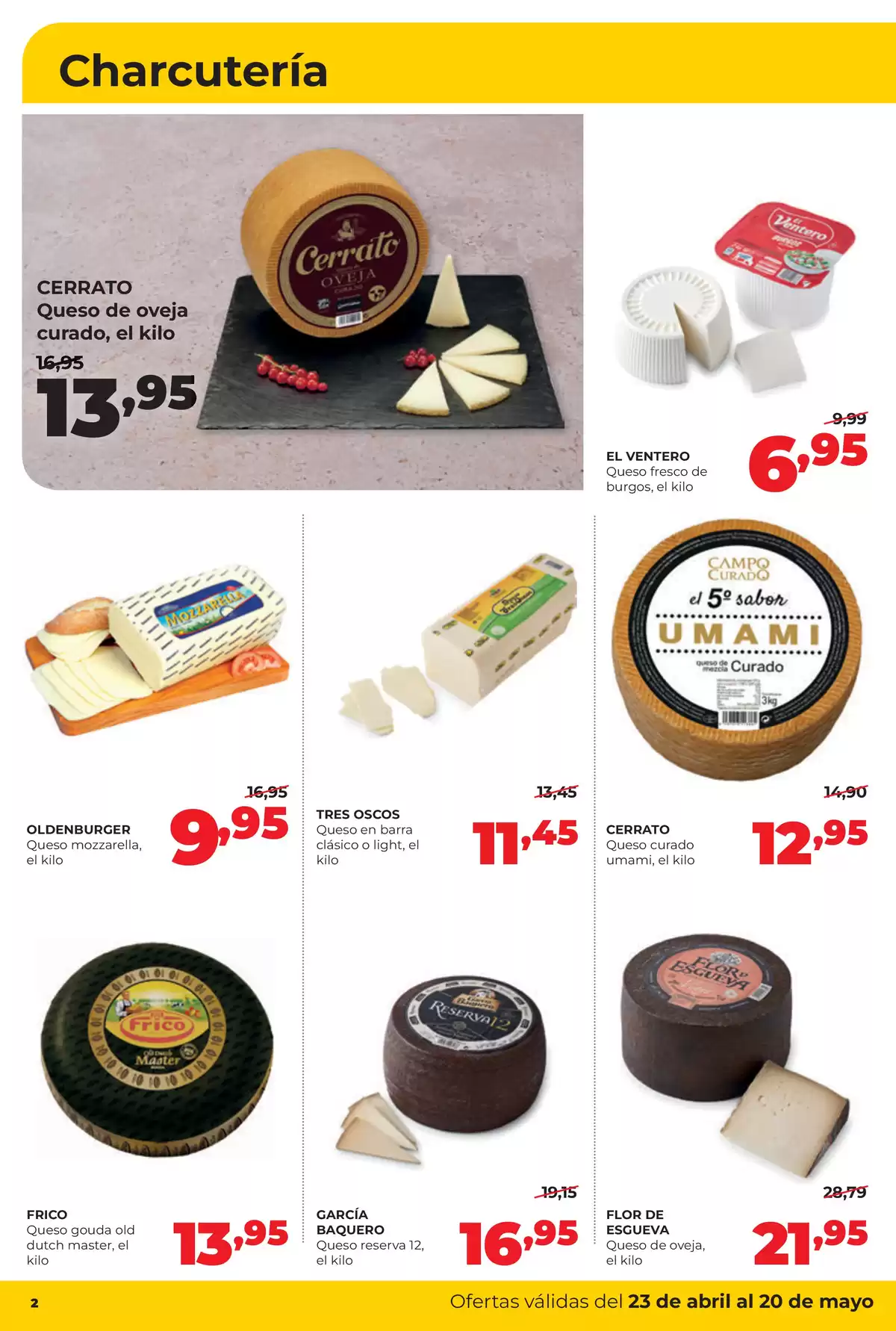 Offres ‎Supermarchés Alimerka‎ Espagne de 23 avril à 20 mai 2026 Catalogue d'offres mensuelles - ‎Supermarchés Alimerka‎ - Espagne - 23 avril 2026 – 20 mai 2026 - Page 2