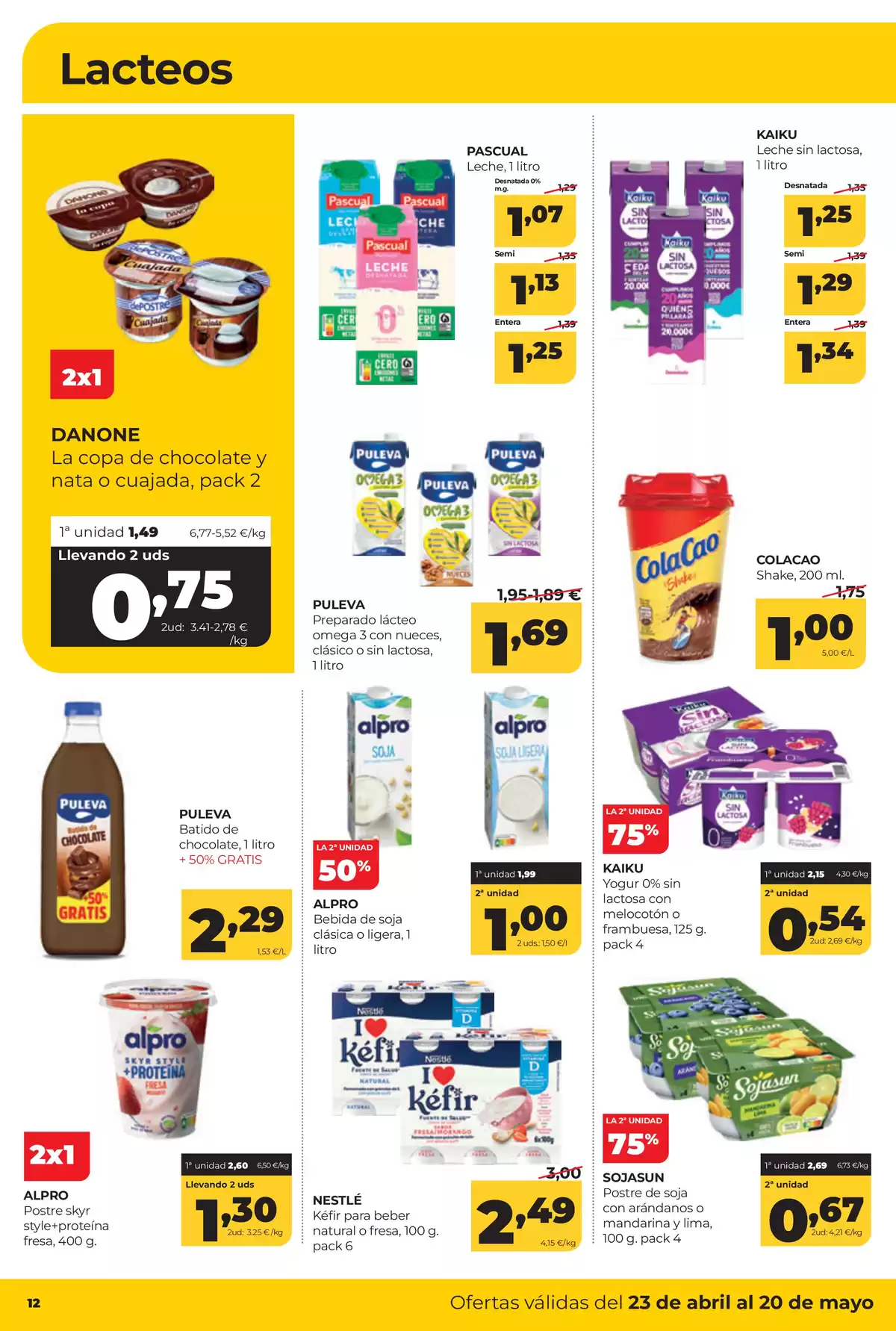 Offres ‎Supermarchés Alimerka‎ Espagne de 23 avril à 20 mai 2026 Catalogue d'offres mensuelles - ‎Supermarchés Alimerka‎ - Espagne - 23 avril 2026 – 20 mai 2026 - Page 14