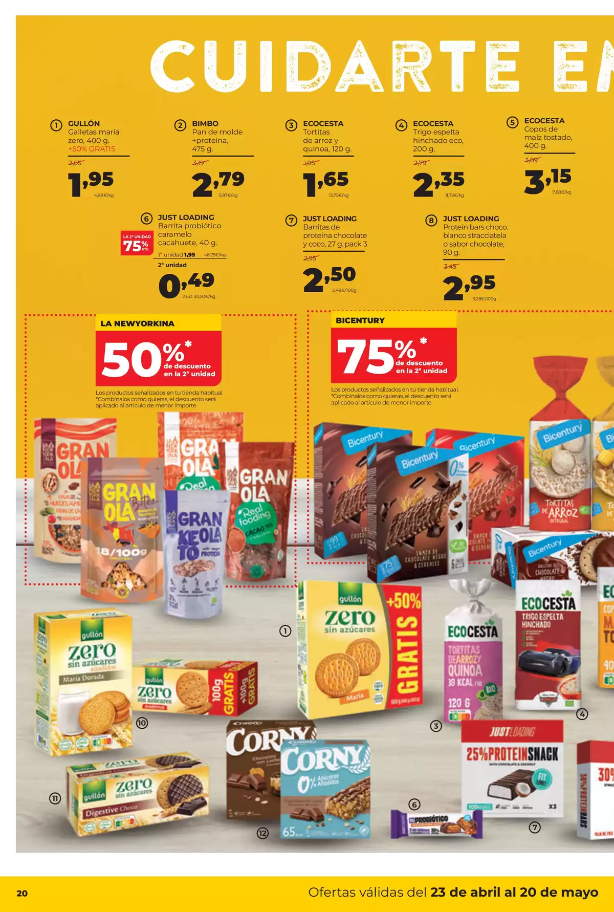 Offres ‎Supermarchés Alimerka‎ Espagne de 23 avril à 20 mai 2026 Catalogue d'offres mensuelles - ‎Supermarchés Alimerka‎ - Espagne - 23 avril 2026 – 20 mai 2026 - Page 22