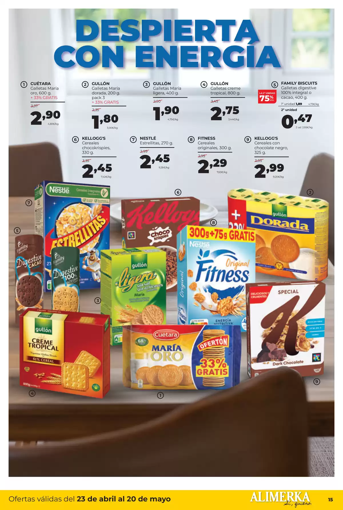 Offres ‎Supermarchés Alimerka‎ Espagne de 23 avril à 20 mai 2026 Catalogue d'offres mensuelles - ‎Supermarchés Alimerka‎ - Espagne - 23 avril 2026 – 20 mai 2026 - Page 17