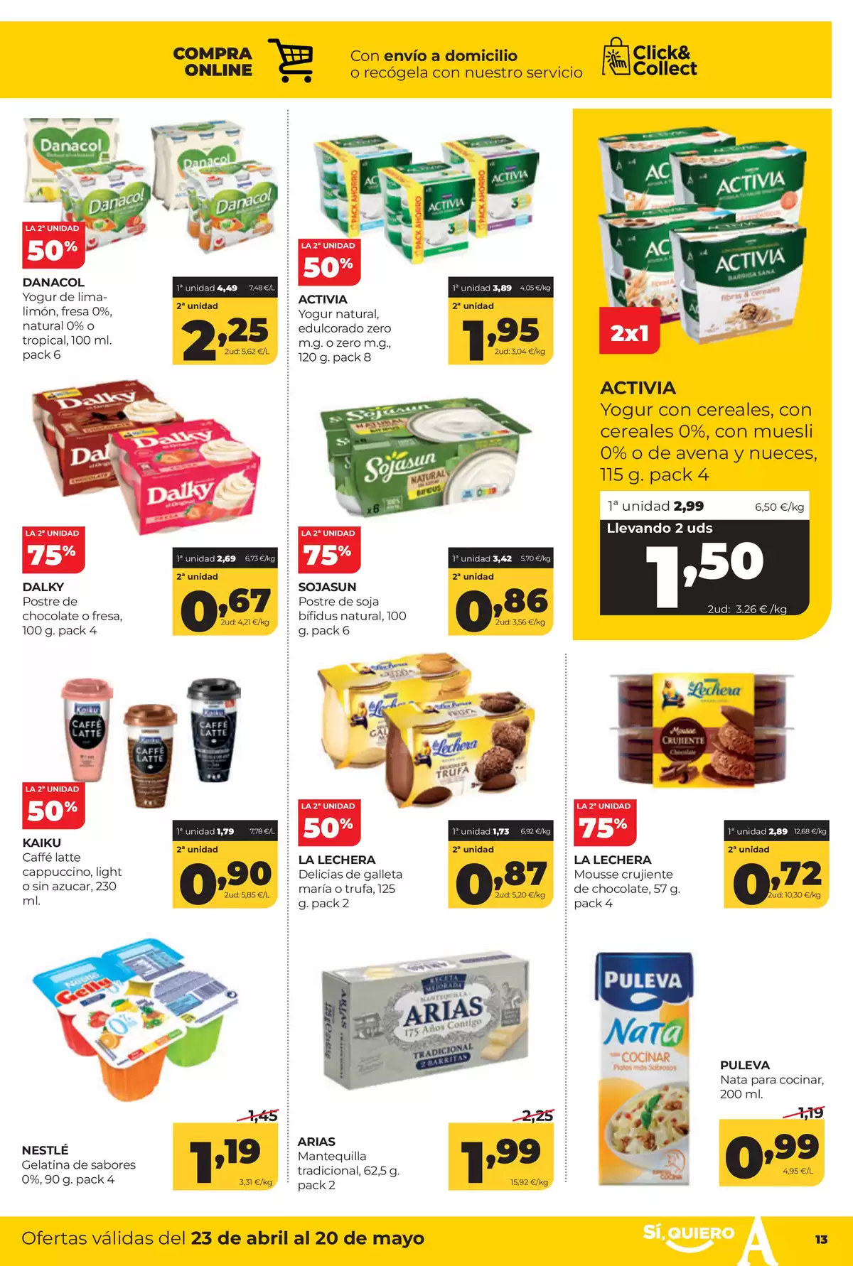 Offres ‎Supermarchés Alimerka‎ Espagne de 23 avril à 20 mai 2026 Catalogue d'offres mensuelles - ‎Supermarchés Alimerka‎ - Espagne - 23 avril 2026 – 20 mai 2026 - Page 15