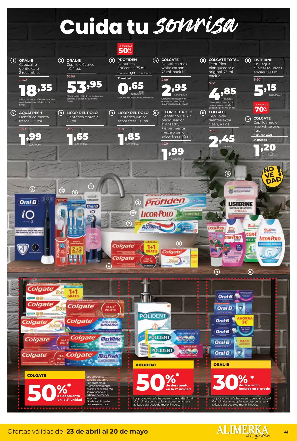 Offres ‎Supermarchés Alimerka‎ Espagne de 23 avril à 20 mai 2026 Catalogue d'offres mensuelles - ‎Supermarchés Alimerka‎ - Espagne - 23 avril 2026 – 20 mai 2026 - Page 42