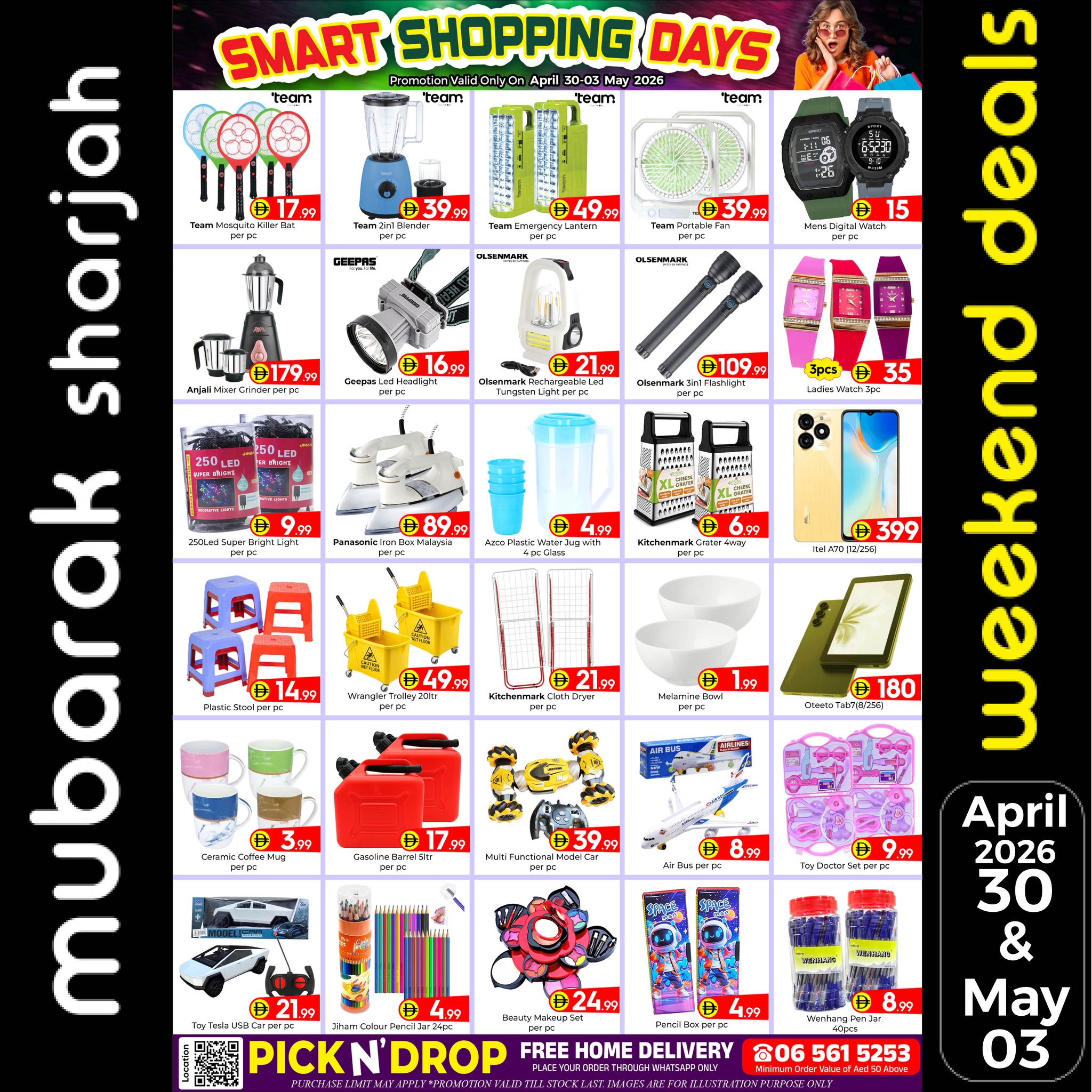 Offres Al Mubarak Émirats arabes unis de 30 avril à 3 mai 2026 Achats intelligents - Al Mubarak - Émirats arabes unis - 30 avril 2026 – 3 mai 2026 - Page 8
