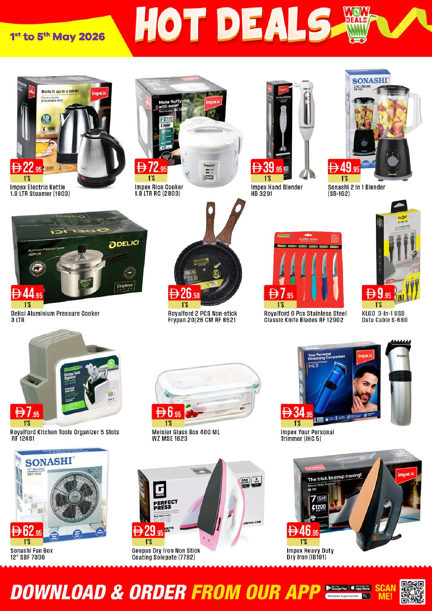 West Zone supermarket UAE offers from 1 to 5 May 2026 Hot Deals - West Zone supermarket - UAE - 1 May 2026 – 5 May 2026 - Page 11