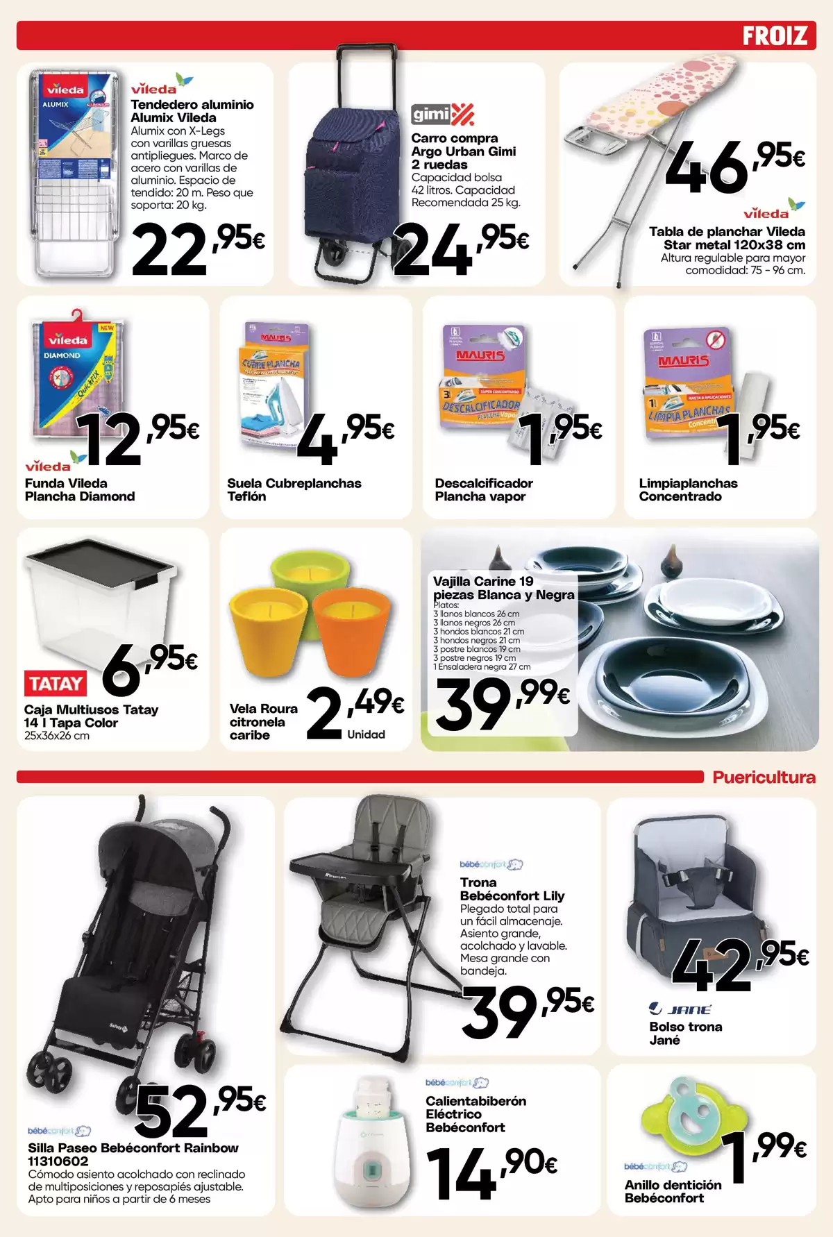 Offres Froiz Hypermarchés Espagne de 28 avril à 25 mai 2026 L'hyper à la maison - Froiz - Espagne - 28 avril 2026 – 25 mai 2026 - Page 11