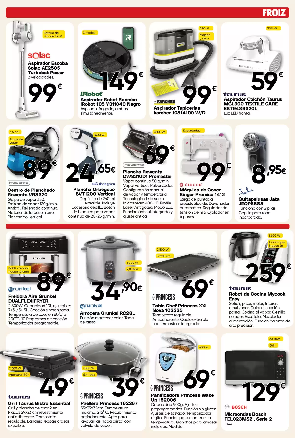 Offres Froiz Hypermarchés Espagne de 28 avril à 25 mai 2026 L'hyper à la maison - Froiz - Espagne - 28 avril 2026 – 25 mai 2026 - Page 6