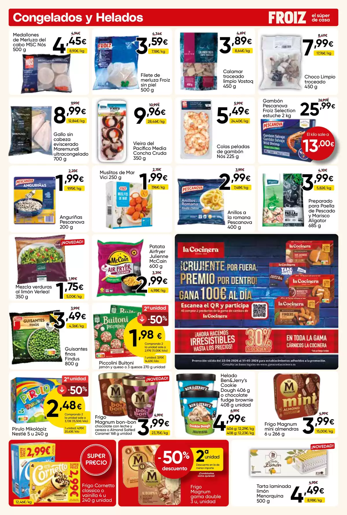 Offres Froiz Supermarché Espagne de 29 avril à 13 mai 2026 La qualité au meilleur prix. - Froiz - Espagne - 29 avril 2026 – 13 mai 2026 - Page 4