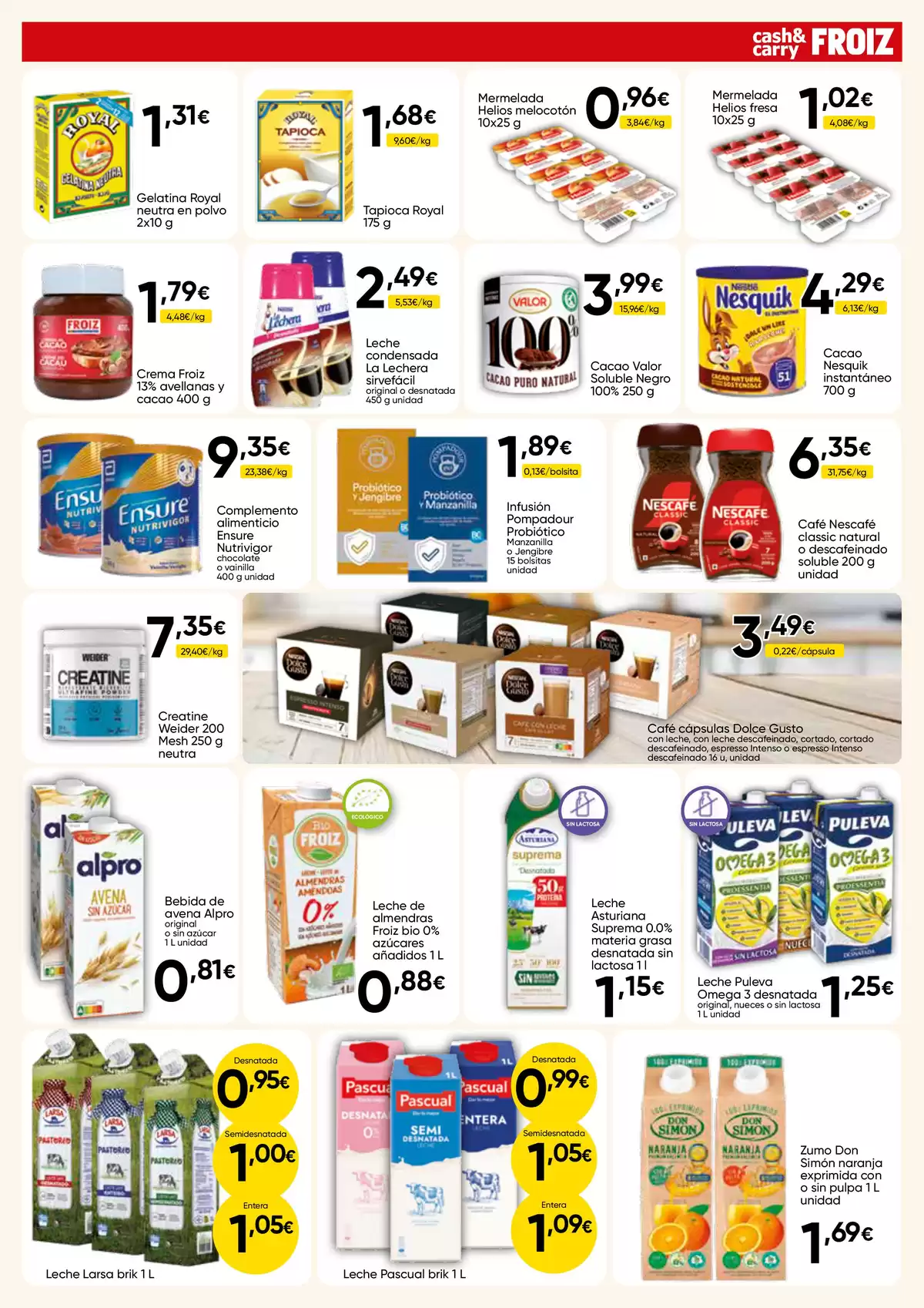 Offres Froiz Espagne de 30 avril à 13 mai 2026 Brochure de réductions - Froiz - Espagne - 30 avril 2026 – 13 mai 2026 - Page 5
