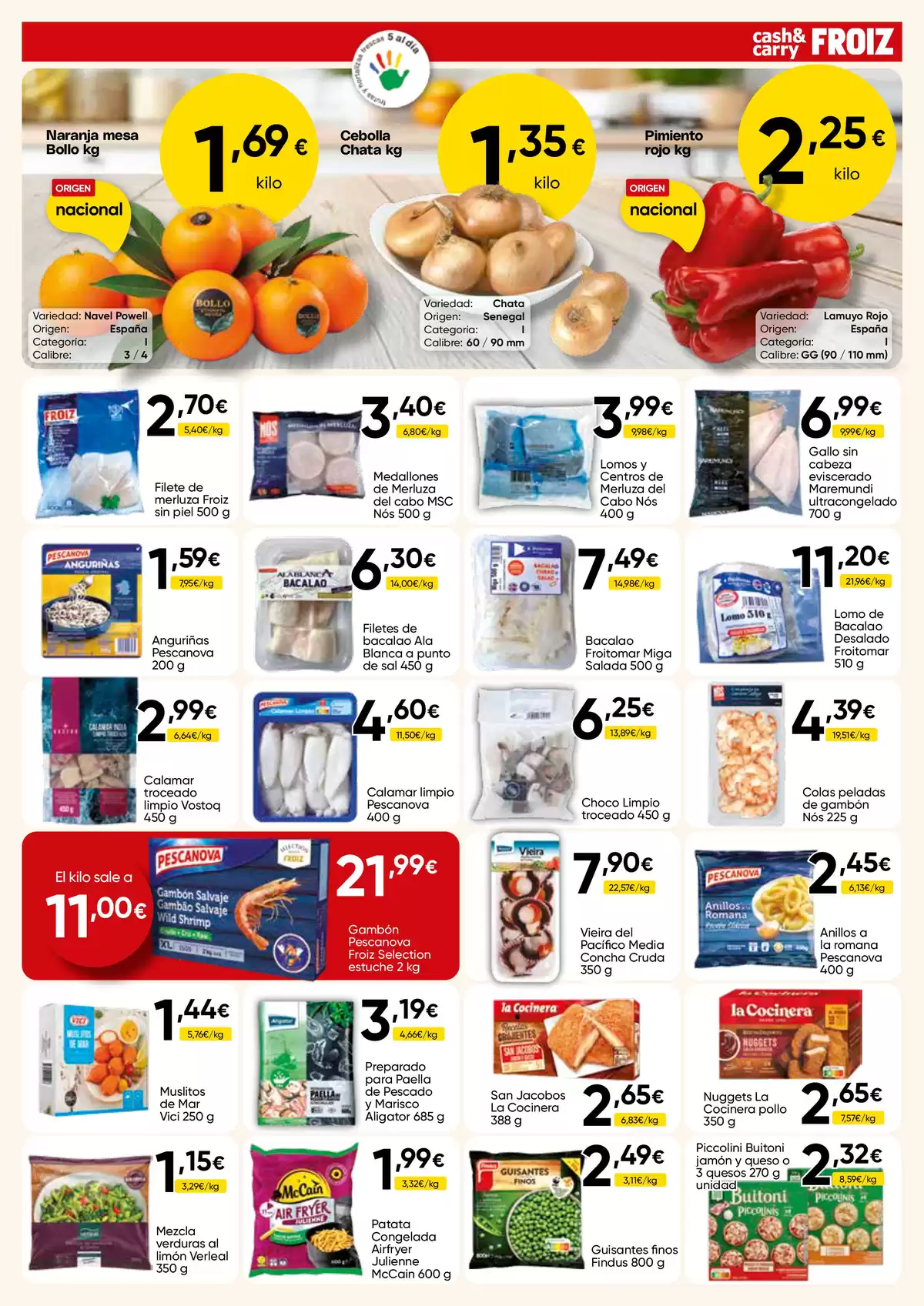 Offres Froiz Espagne de 30 avril à 13 mai 2026 Brochure de réductions - Froiz - Espagne - 30 avril 2026 – 13 mai 2026 - Page 9