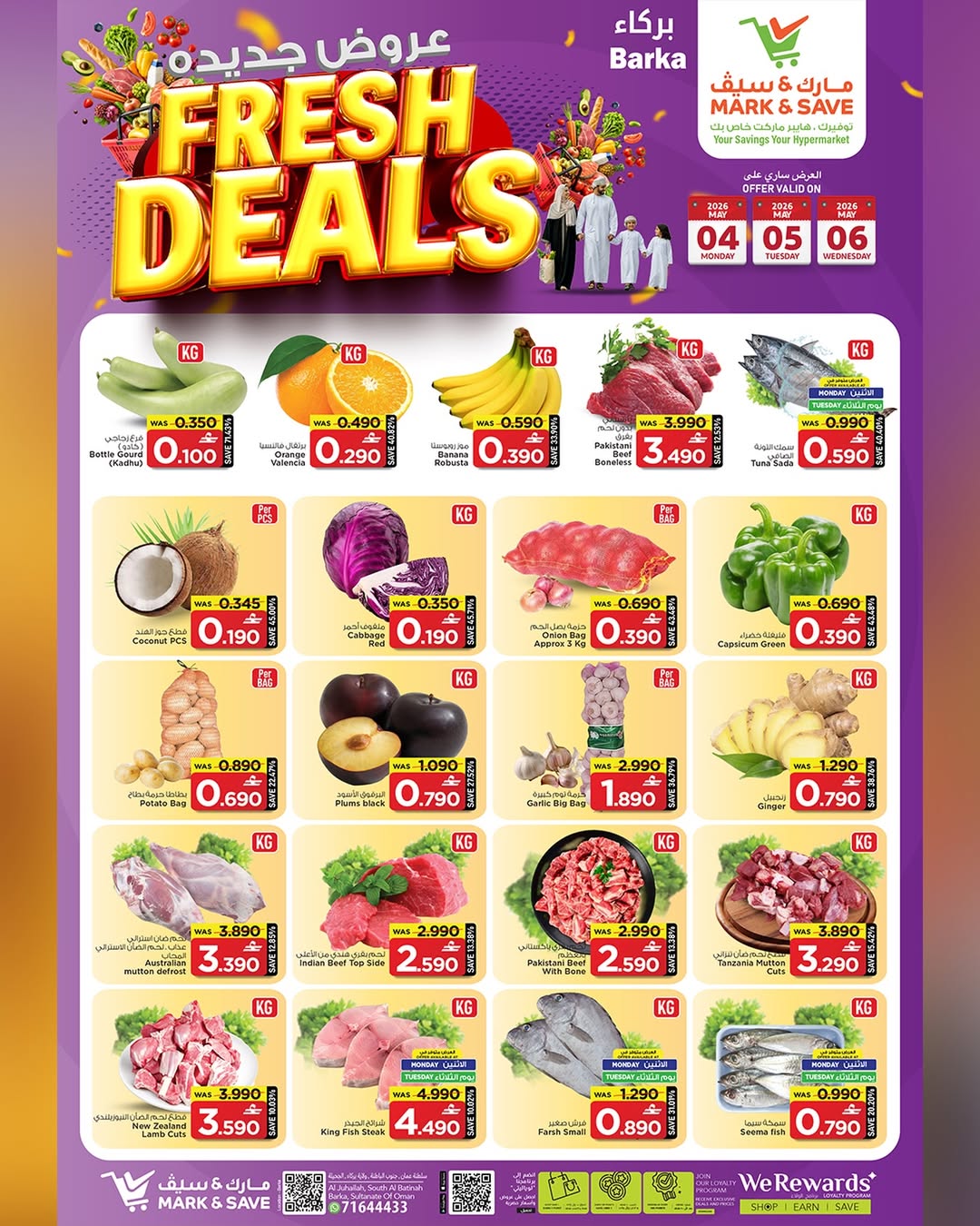 Mark & Save offers in Barka from 4 to 6 May 2026 fresh offer - Page 1