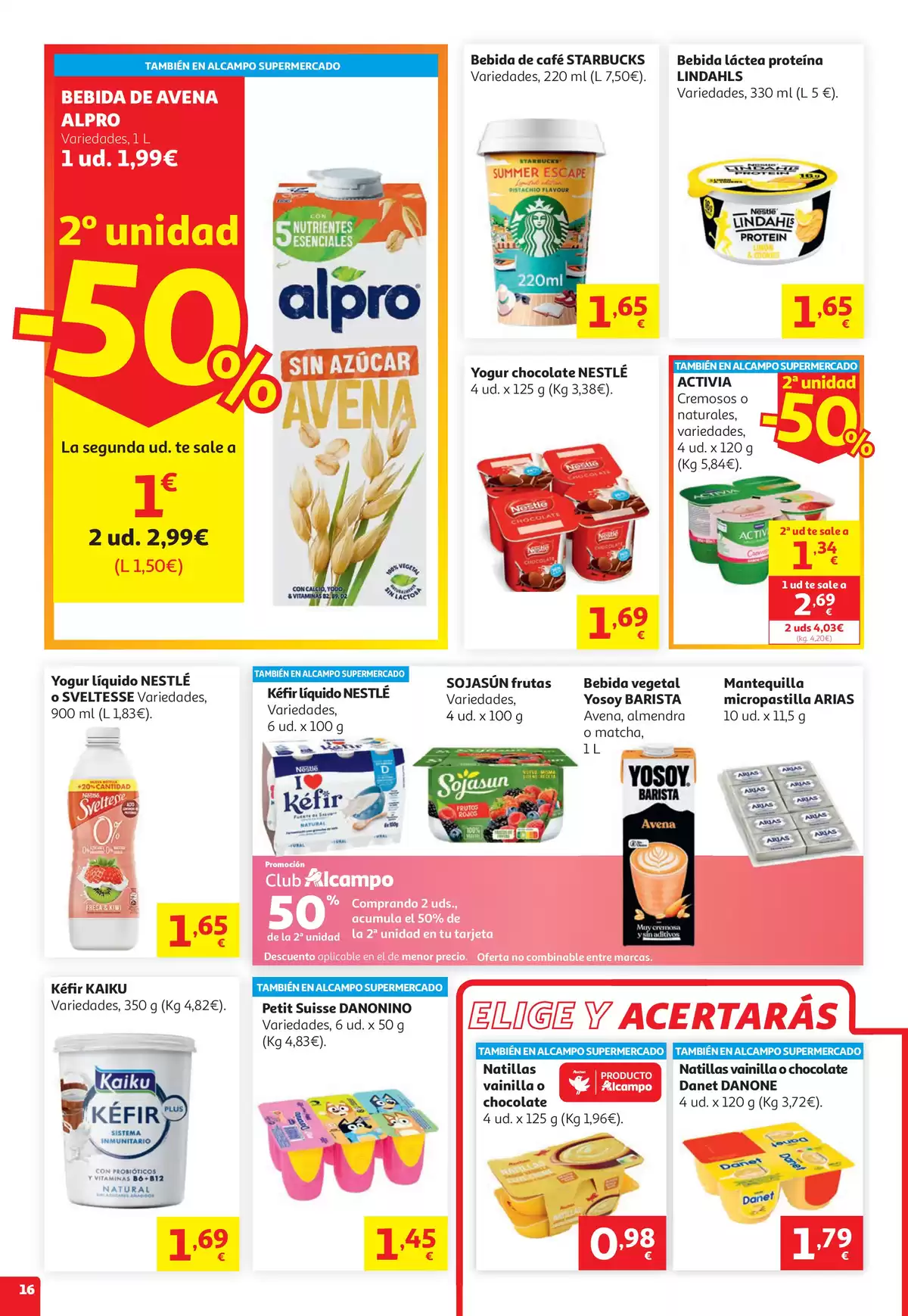 Ofertas de Alcampo Hipermercados España de 5 a 18 mayo 2026 Sales ganando - Alcampo - España - 5 mayo 2026 – 18 mayo 2026 - Página 16