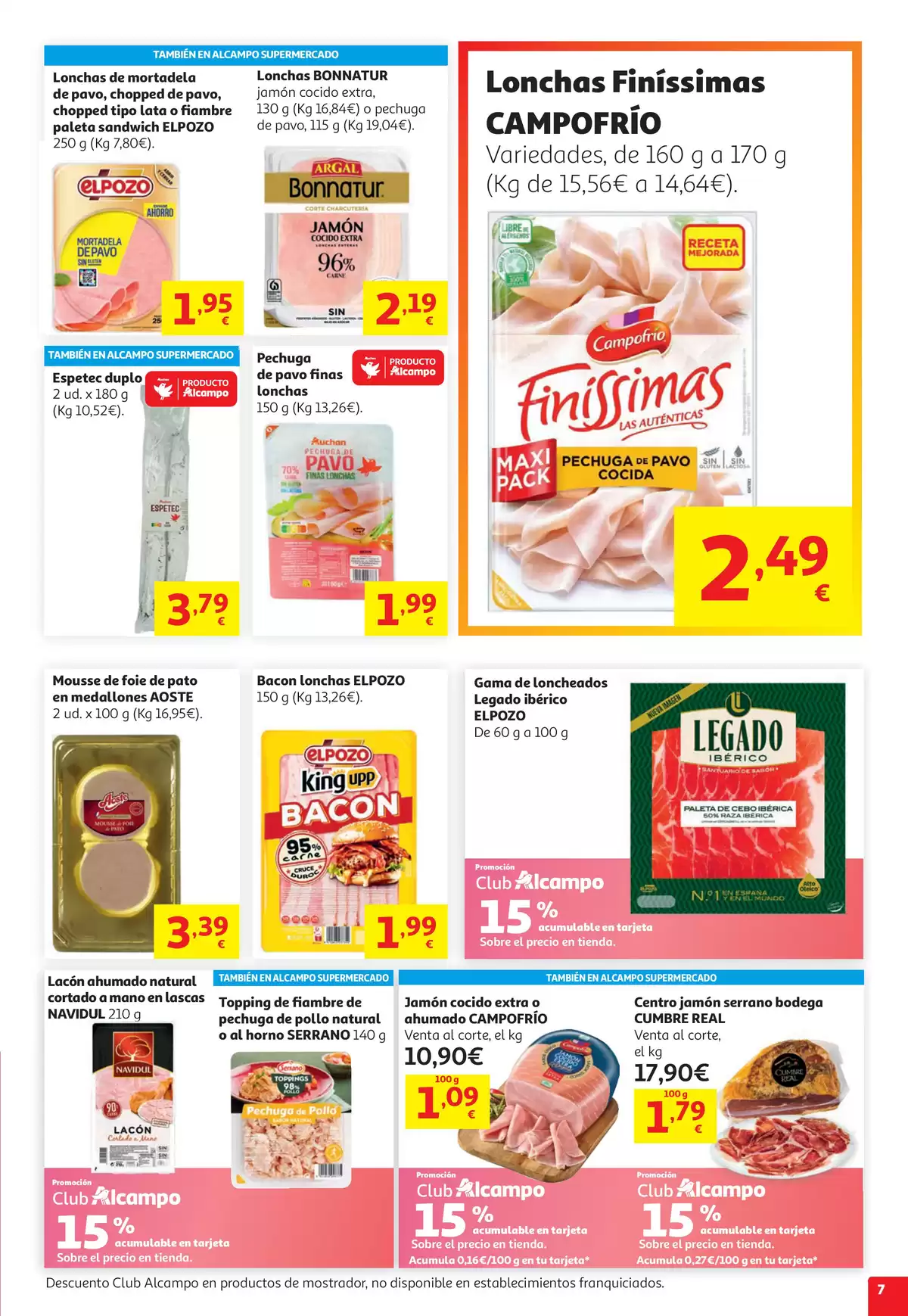 Ofertas de Alcampo Hipermercados España de 5 a 18 mayo 2026 Sales ganando - Alcampo - España - 5 mayo 2026 – 18 mayo 2026 - Página 7