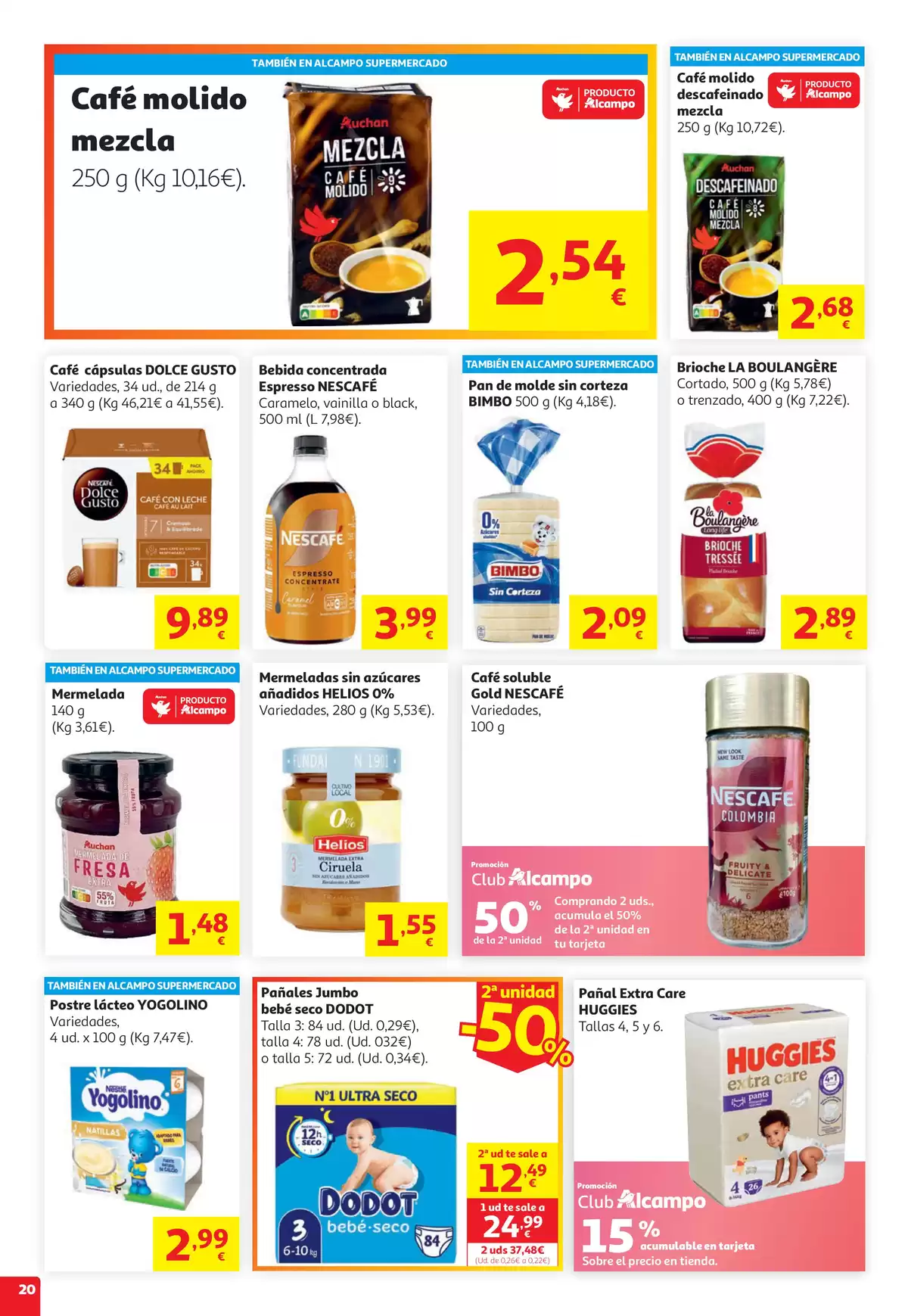Ofertas de Alcampo Hipermercados España de 5 a 18 mayo 2026 Sales ganando - Alcampo - España - 5 mayo 2026 – 18 mayo 2026 - Página 20