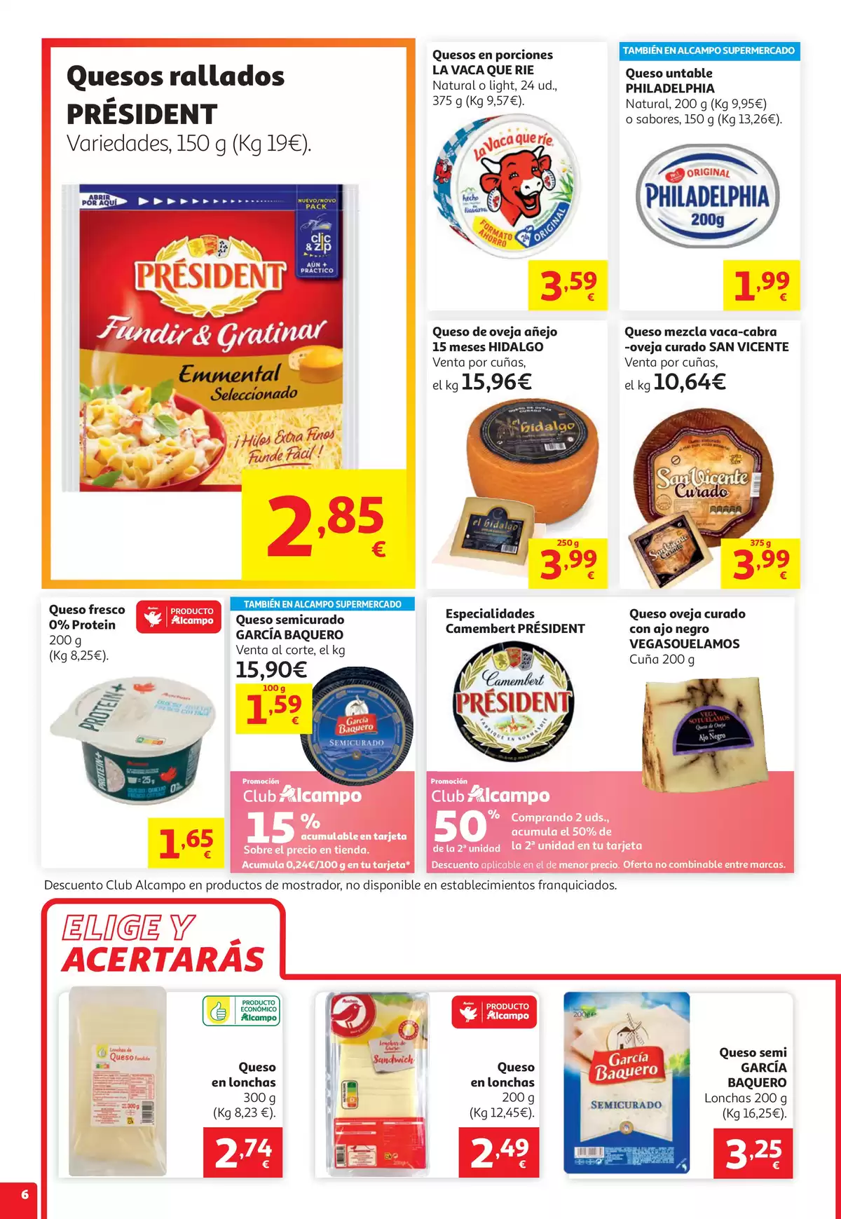 Ofertas de Alcampo Hipermercados España de 5 a 18 mayo 2026 Sales ganando - Alcampo - España - 5 mayo 2026 – 18 mayo 2026 - Página 6
