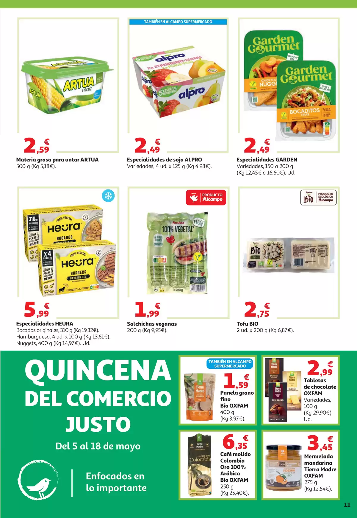 Ofertas de Alcampo Hipermercados España de 5 a 18 mayo 2026 Sales ganando - Alcampo - España - 5 mayo 2026 – 18 mayo 2026 - Página 11
