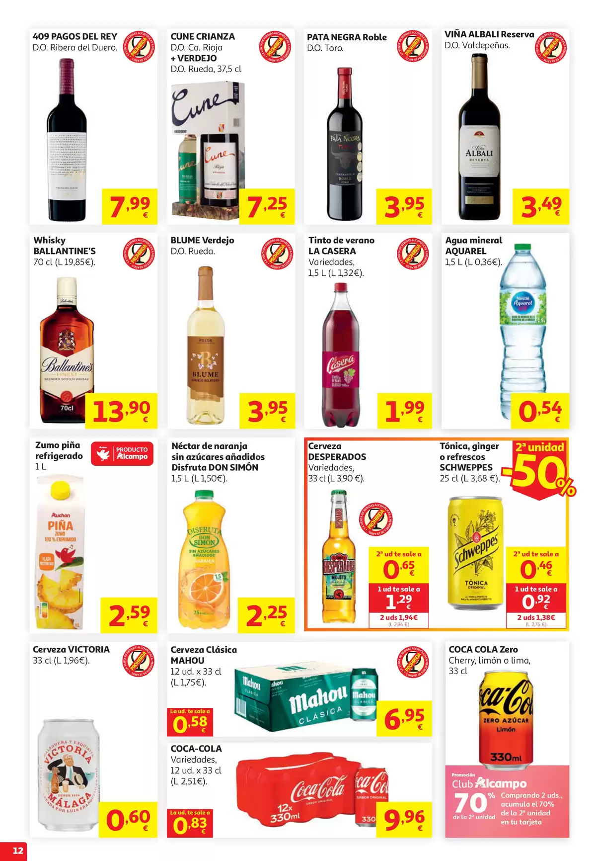 Ofertas de Alcampo España de 5 a 18 mayo 2026 Ventas ganadoras en Superstore - Alcampo - España - 5 mayo 2026 – 18 mayo 2026 - Página 12