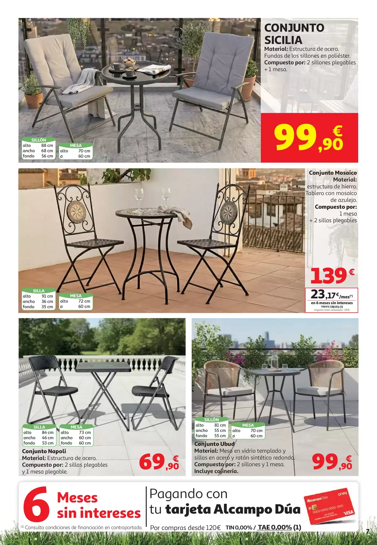 Ofertas de Alcampo Hipermercados España de 5 a 27 mayo 2026 Ofertas Aire Libre - Alcampo - España - 5 mayo 2026 – 27 mayo 2026 - Página 7