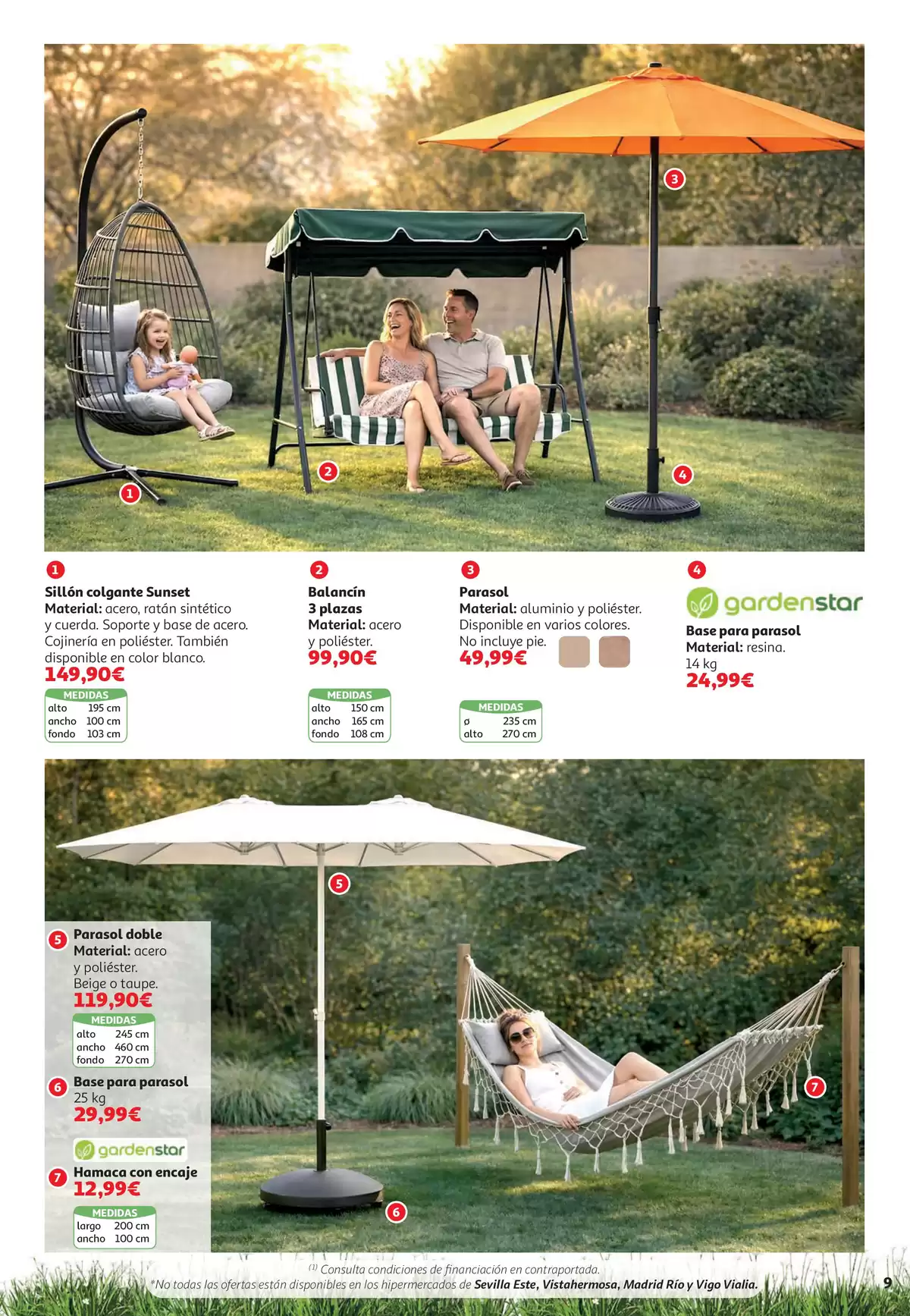 Ofertas de Alcampo Hipermercados España de 5 a 27 mayo 2026 Ofertas Aire Libre - Alcampo - España - 5 mayo 2026 – 27 mayo 2026 - Página 9