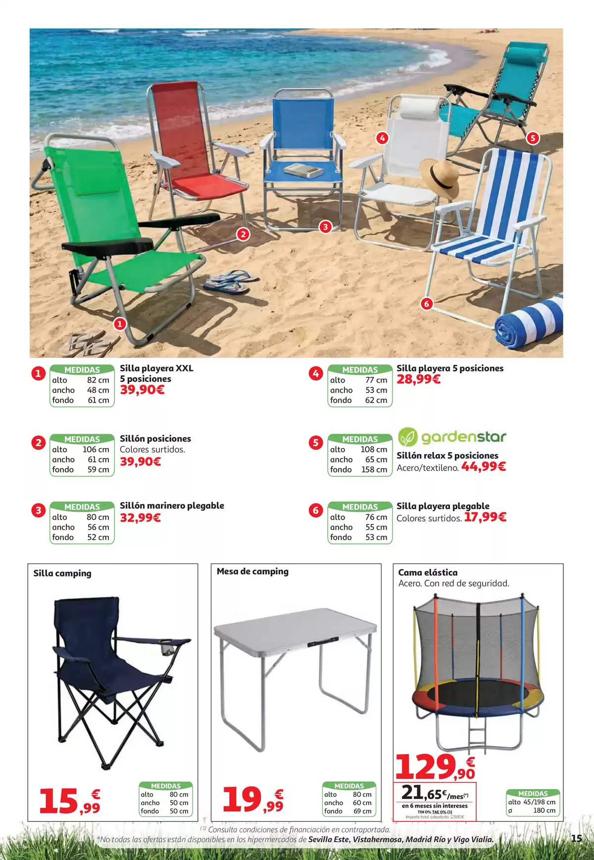 Ofertas de Alcampo Hipermercados España de 5 a 27 mayo 2026 Ofertas Aire Libre - Alcampo - España - 5 mayo 2026 – 27 mayo 2026 - Página 15